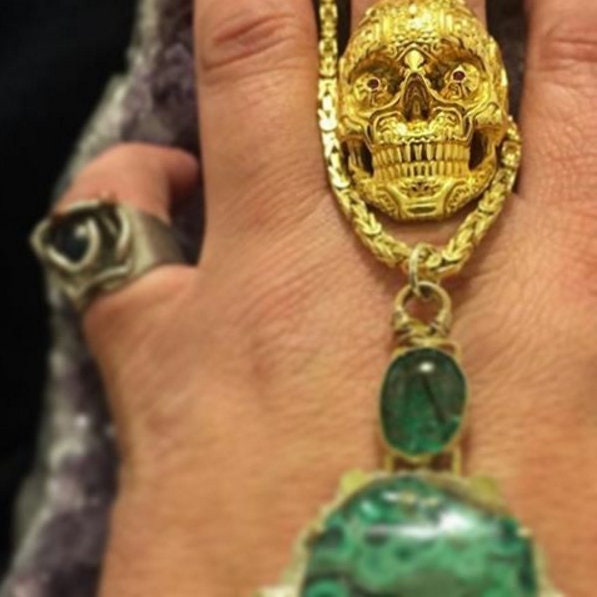 Skull Ring 'Shipibo'