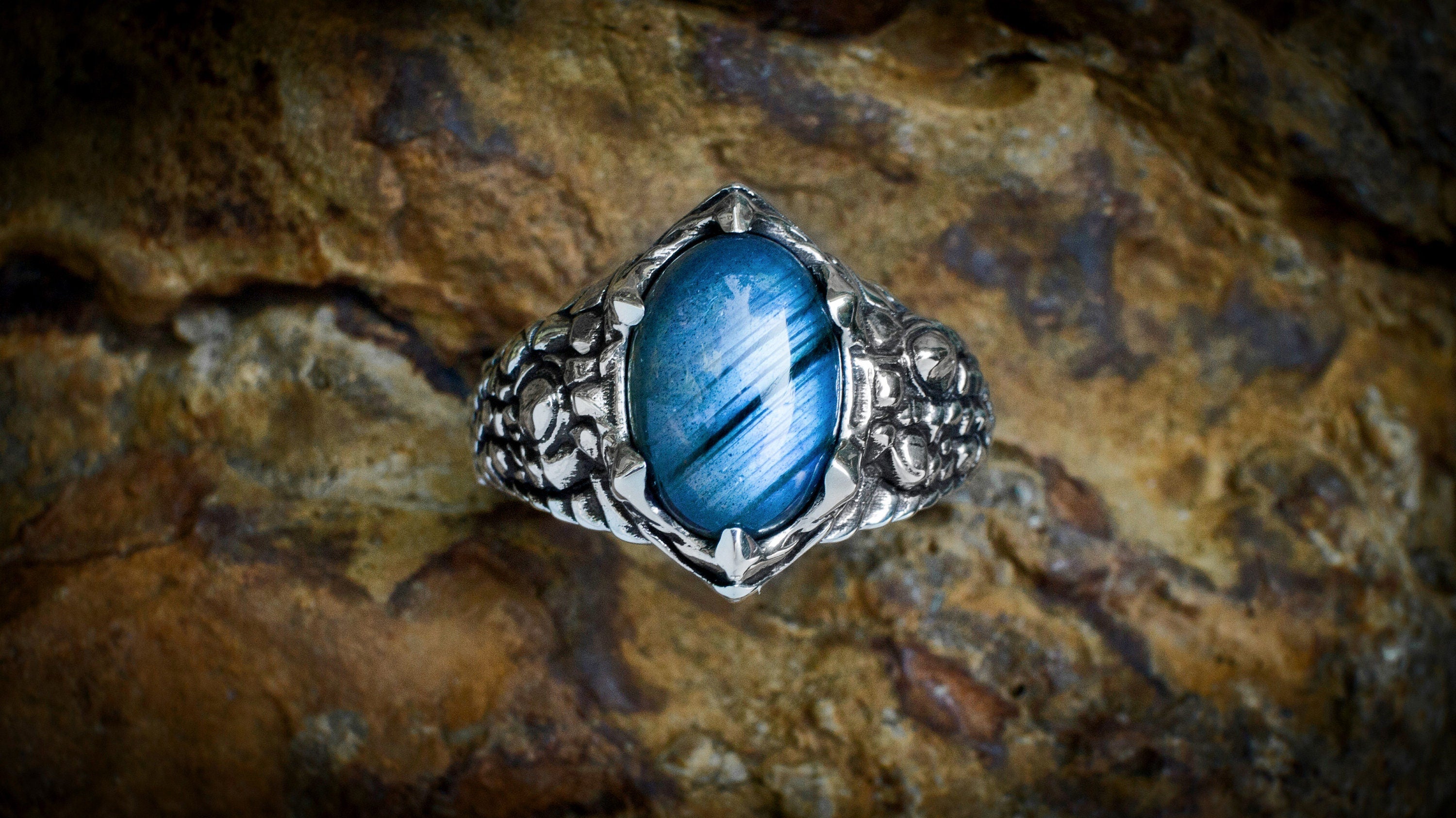 Dragon ring 'Dragon Claw' | Dragon Claw ring | Dragon Jewelry | Scales ring | Cool Mens Rings