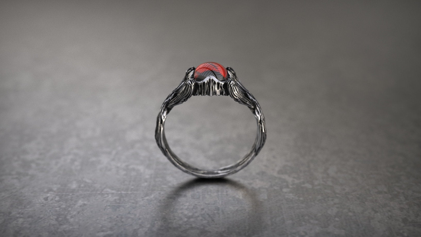 Branch Ring | Twig Engagement Ring | Opal Engagement Ring | Nature Inspired Ring