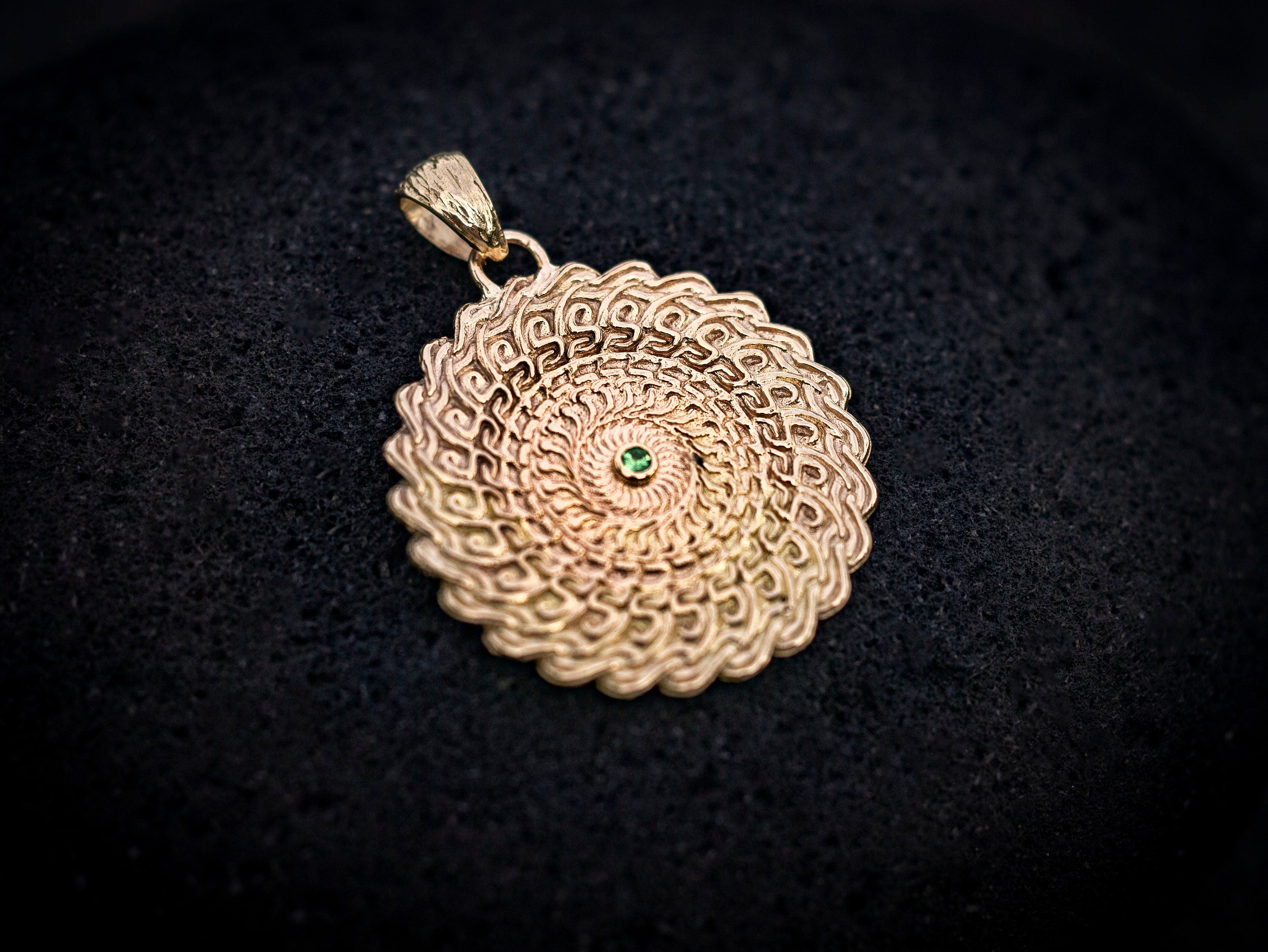 14K Gold Tree of Life Pendant