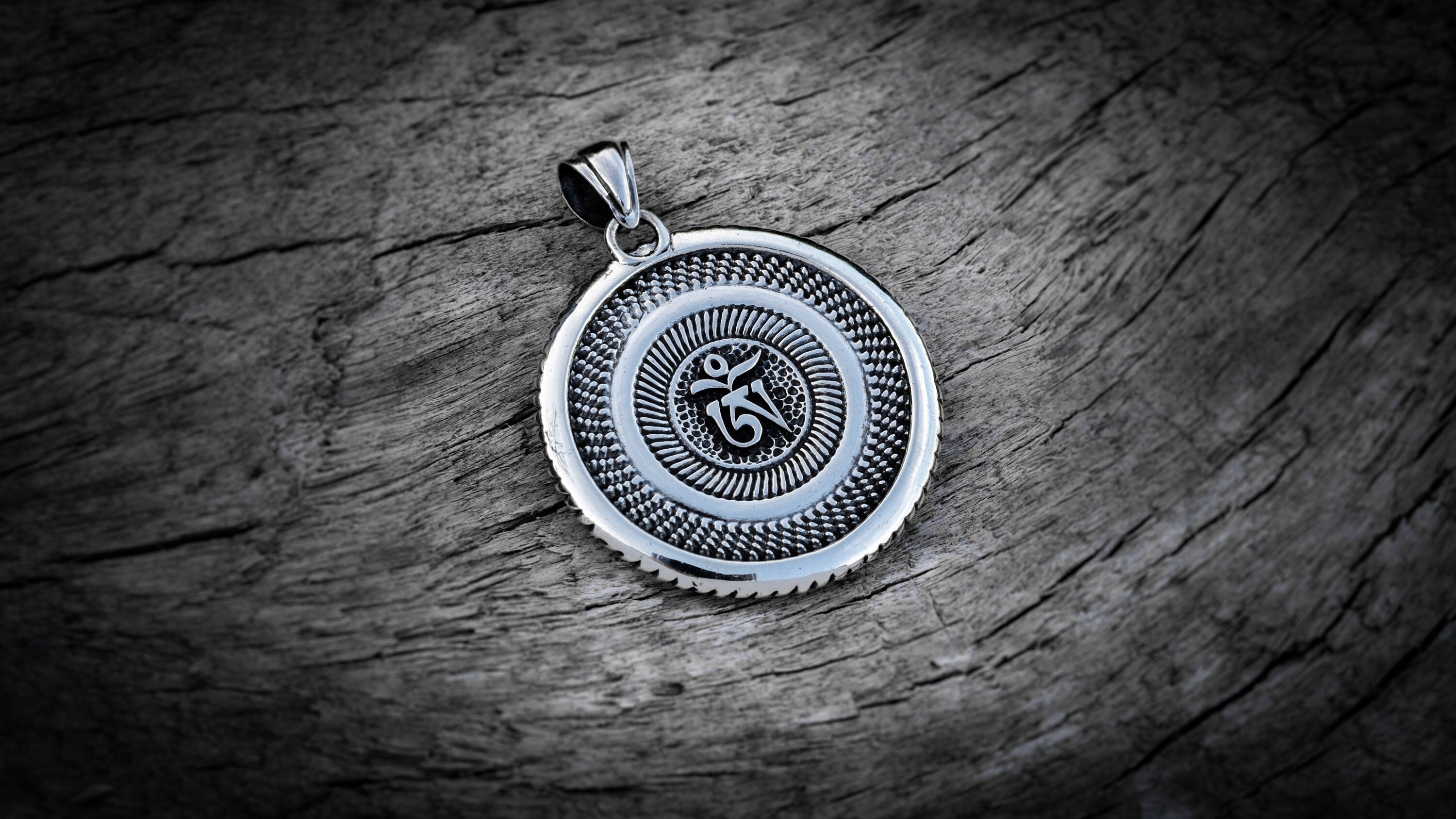 Silver Buddha Pendant