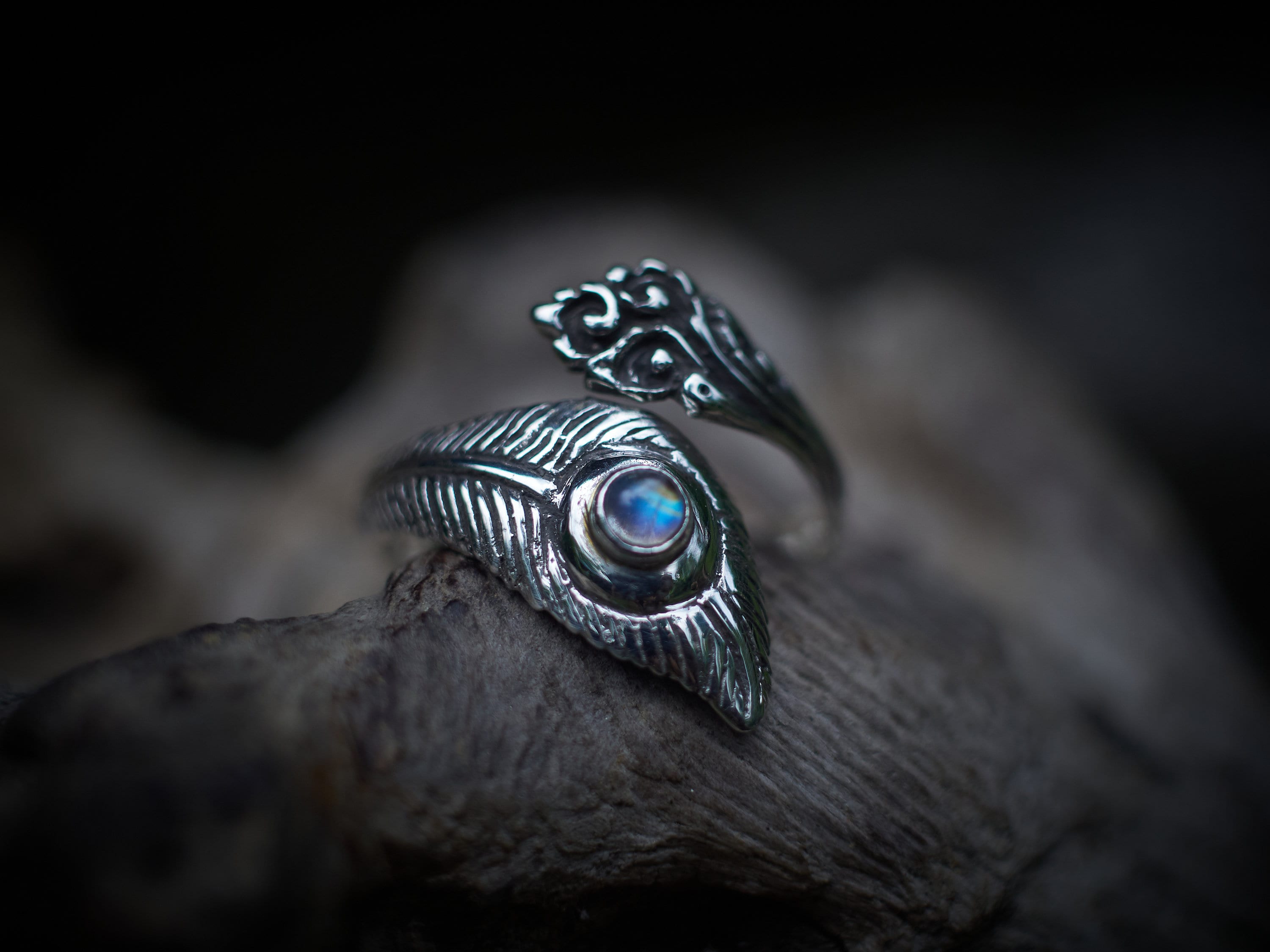 Silver Feather Ring | Feather Jewelry | Feather Lover | Feather Ring | Nature Inspired Ring | Adjustable Ring | Fairy Ring