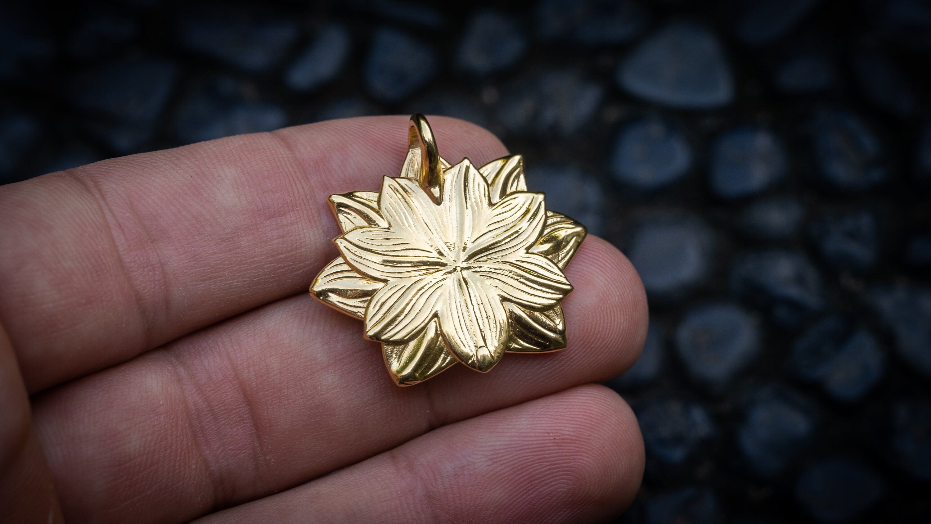 Lotus Flower Pendant