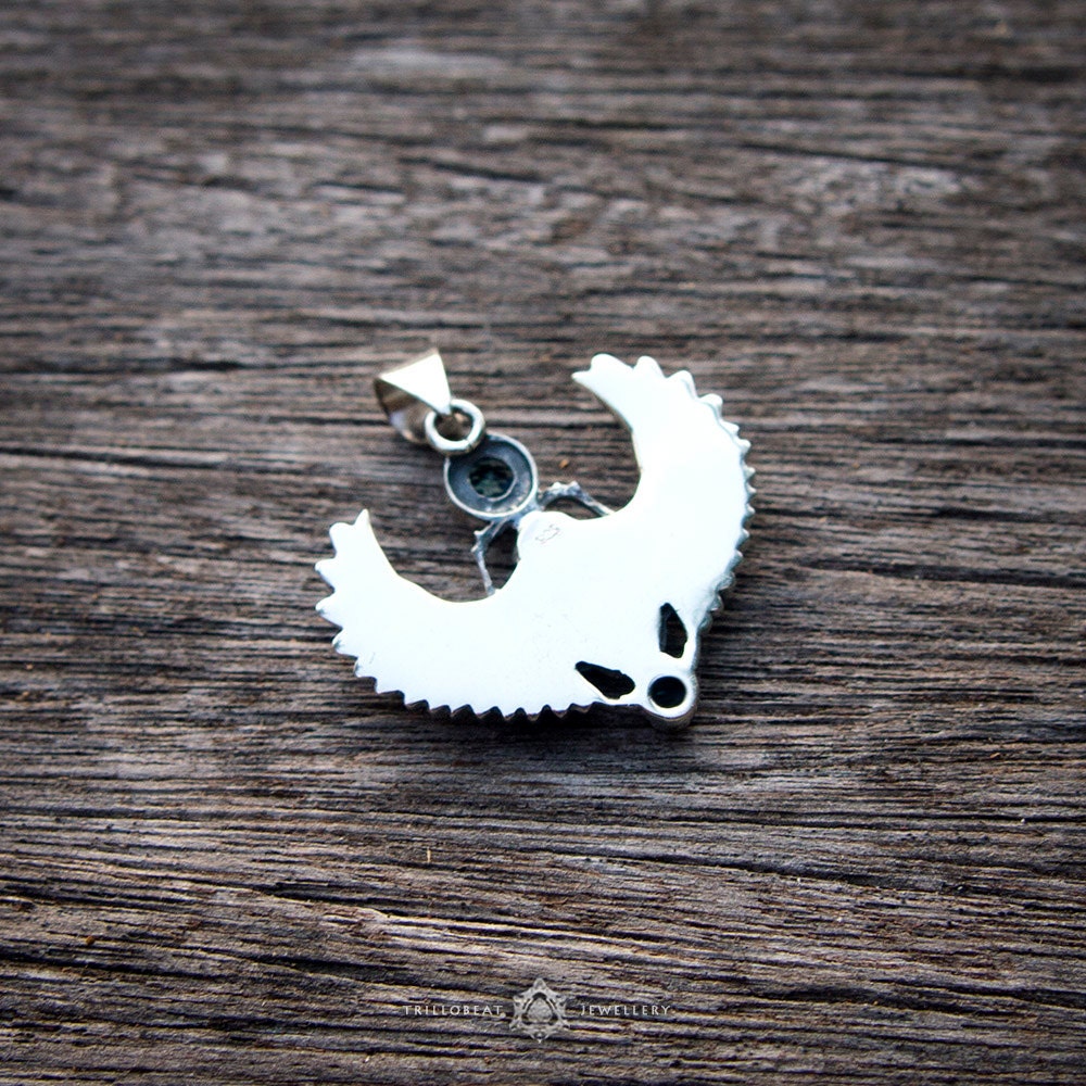 Scarab Pendant | Egyptian Jewelry | Sterling Silver Necklace | Winged Scarab Amulet | Spiritual Protection Pendant | Ancient Egypt Necklace