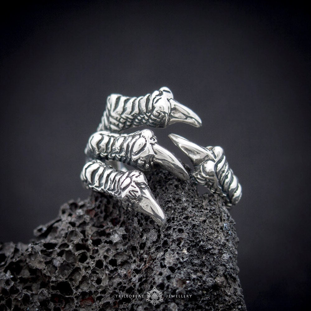 Dragon Claw Ring | Claw Ring | Dragon Claws | Adjustable Ring | Mother of Dragons | Cool Mens Rings
