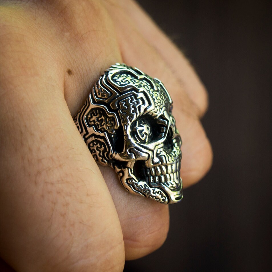 Skull Ring 'Shipibo'