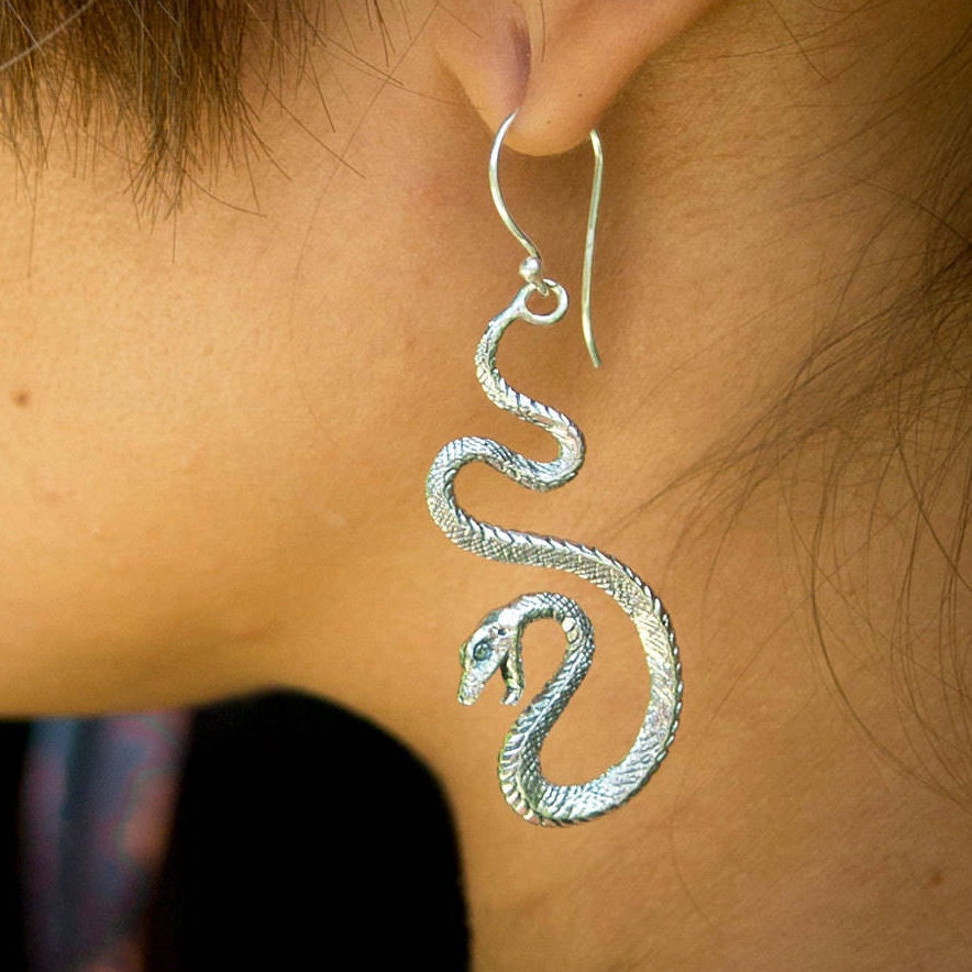 Cobra Snake Earrings