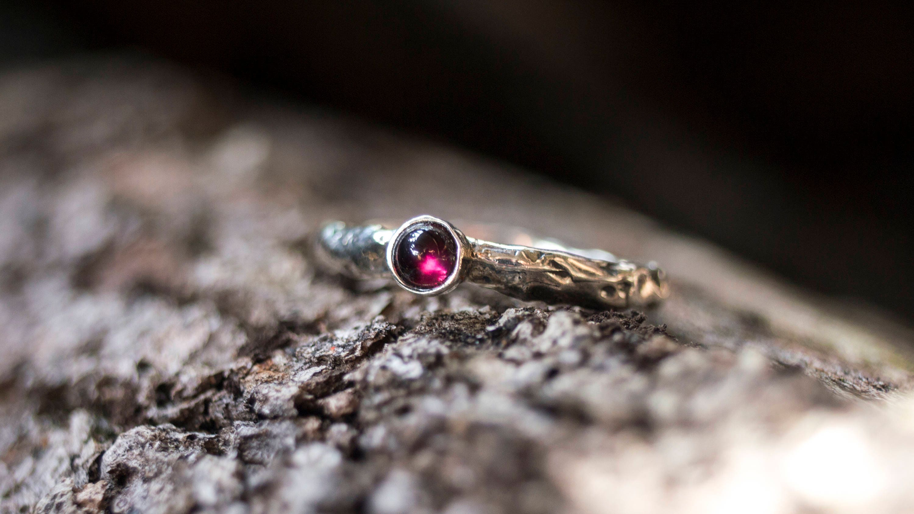 Sterling Silver Twig Ring