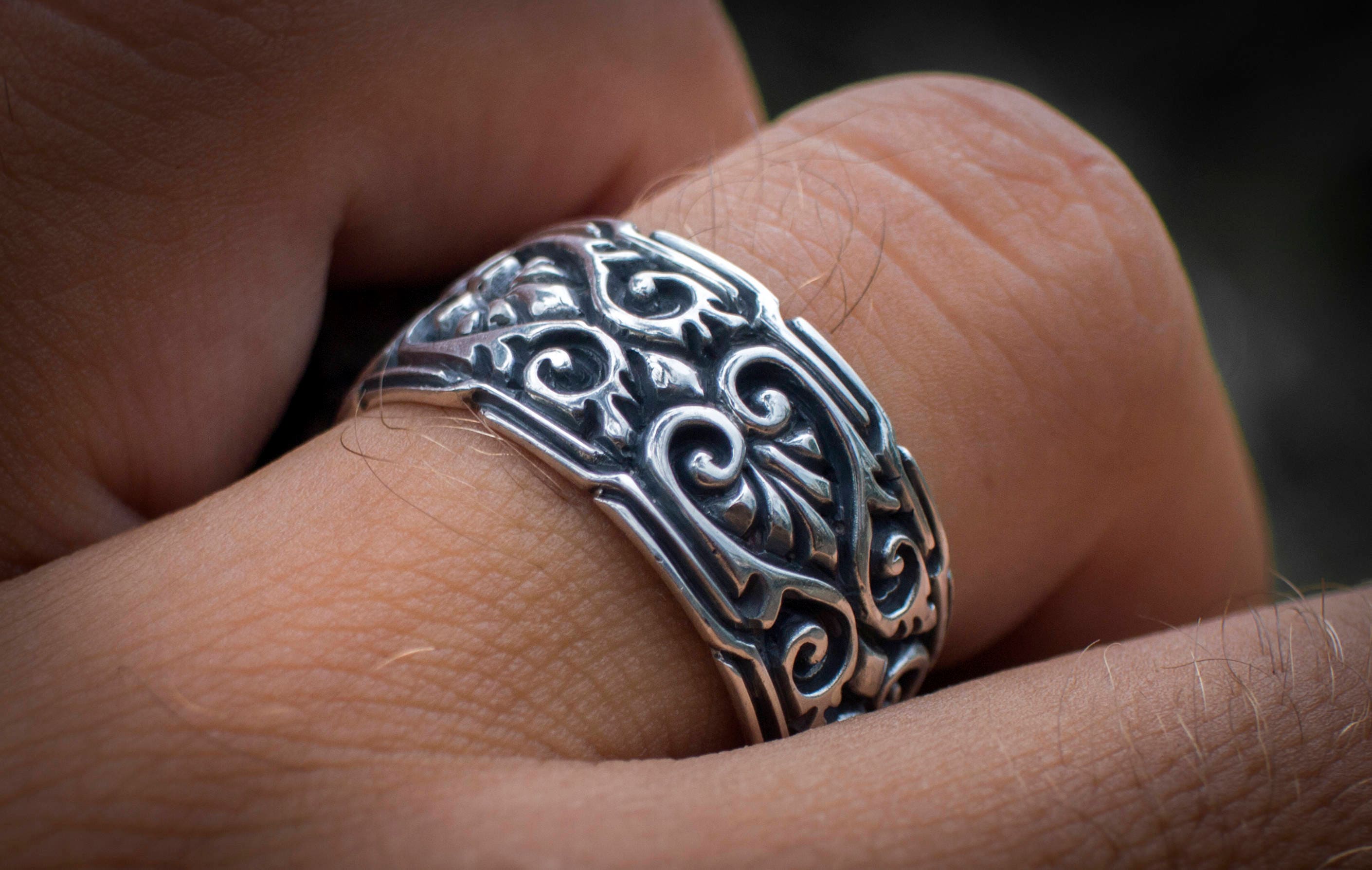 Sterling Silver Wedding Band