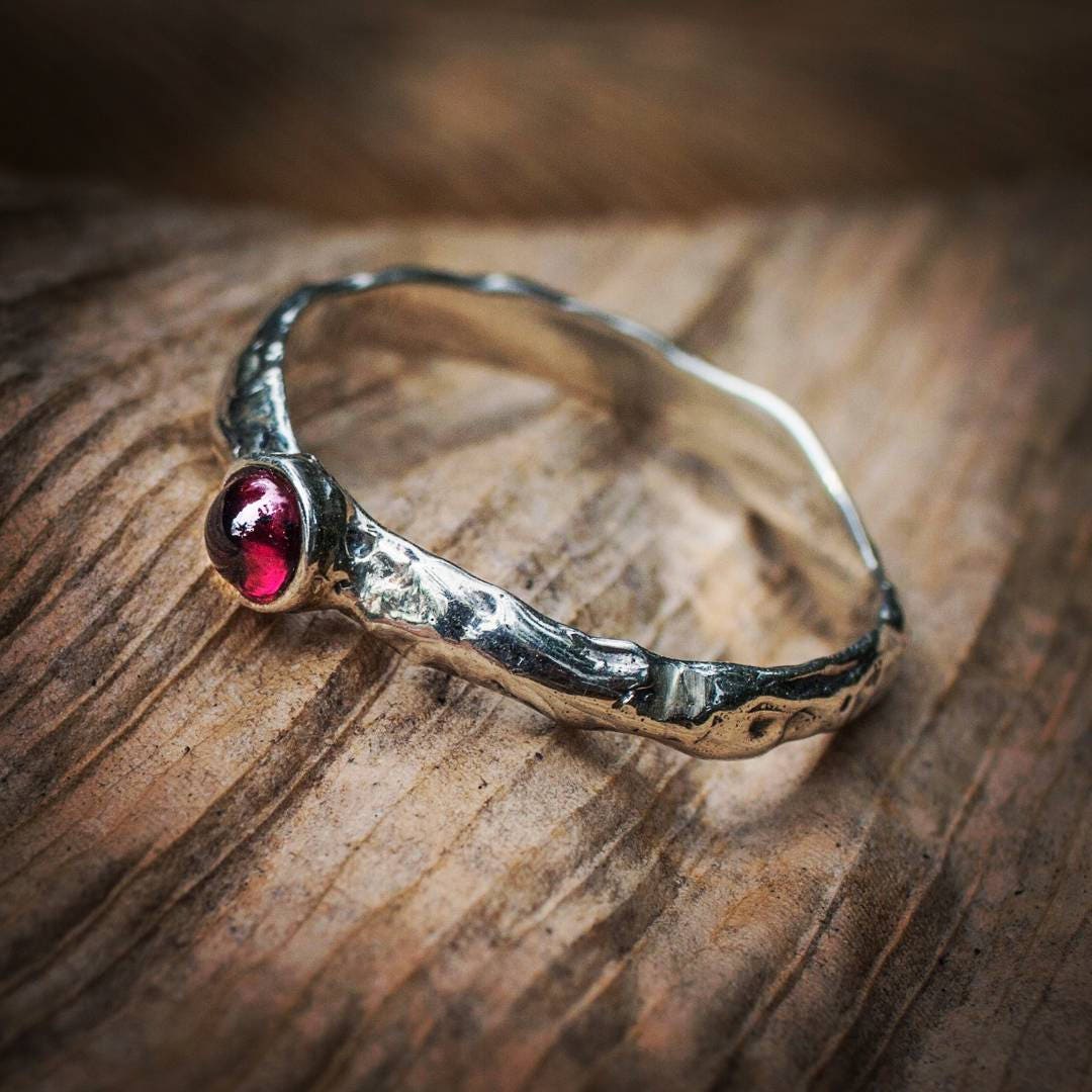 Sterling Silver Twig Ring