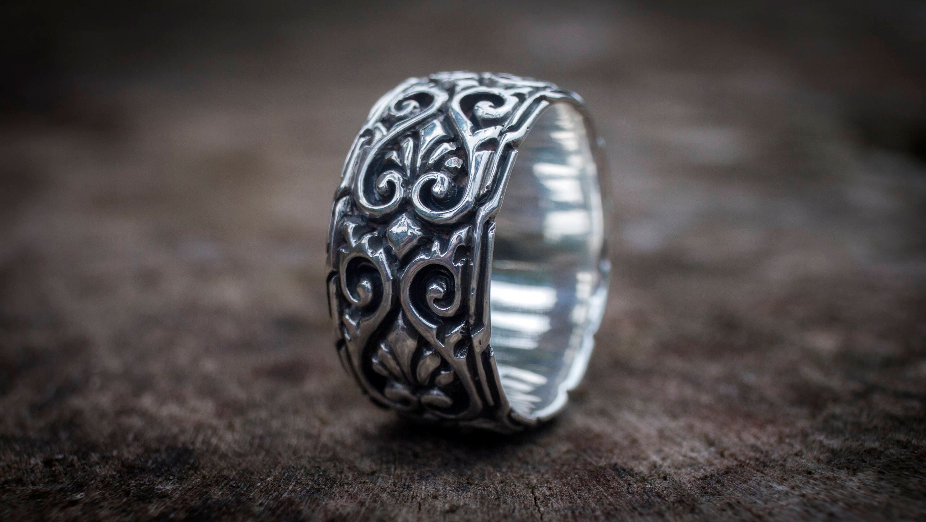 Sterling Silver Wedding Band