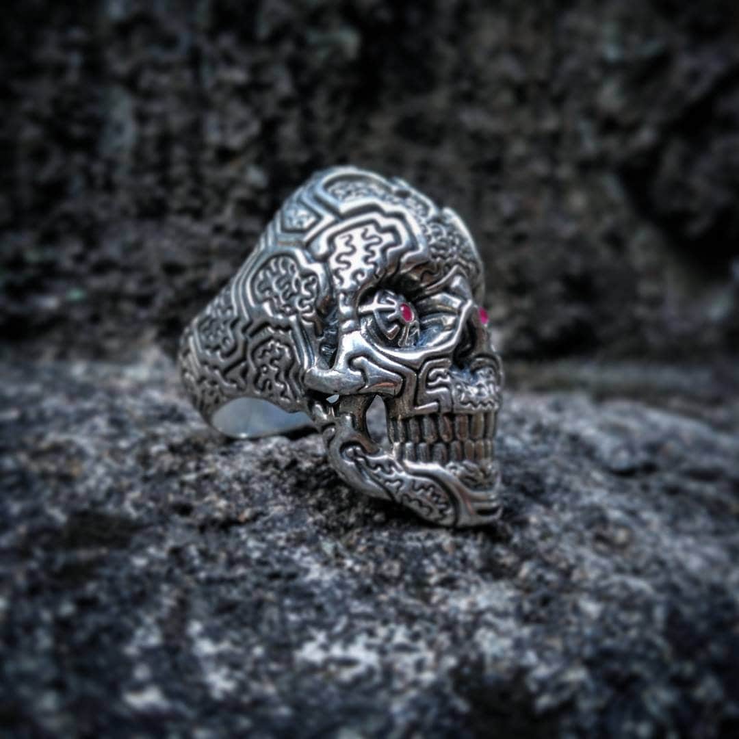 Skull Ring 'Shipibo'