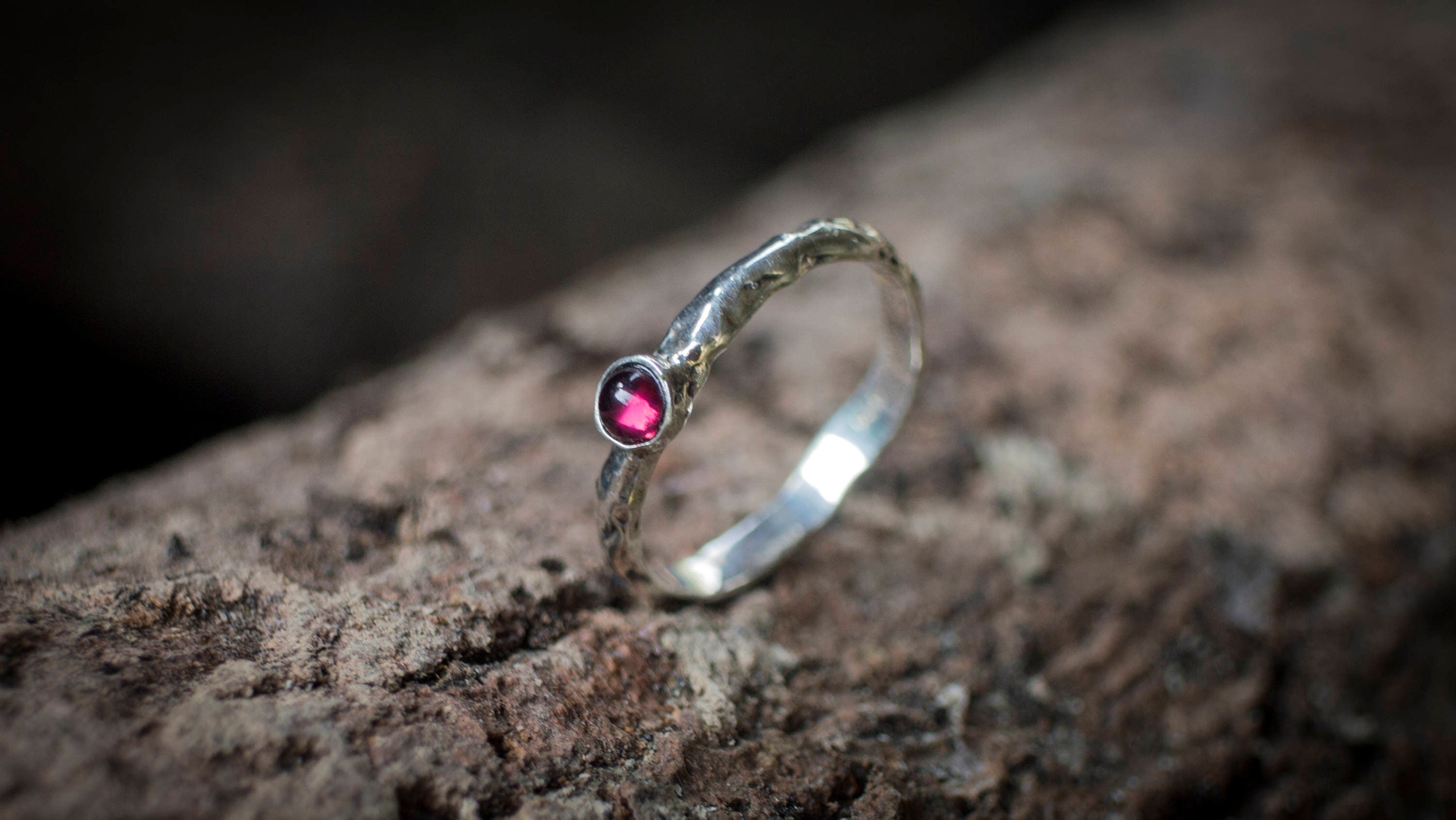 Sterling Silver Twig Ring