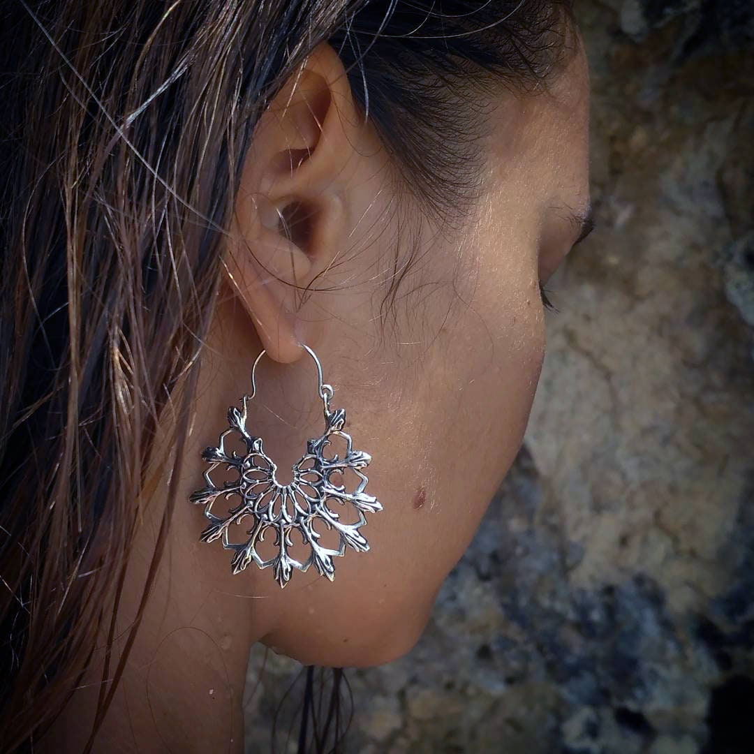 Bohemian Hoop Earrings