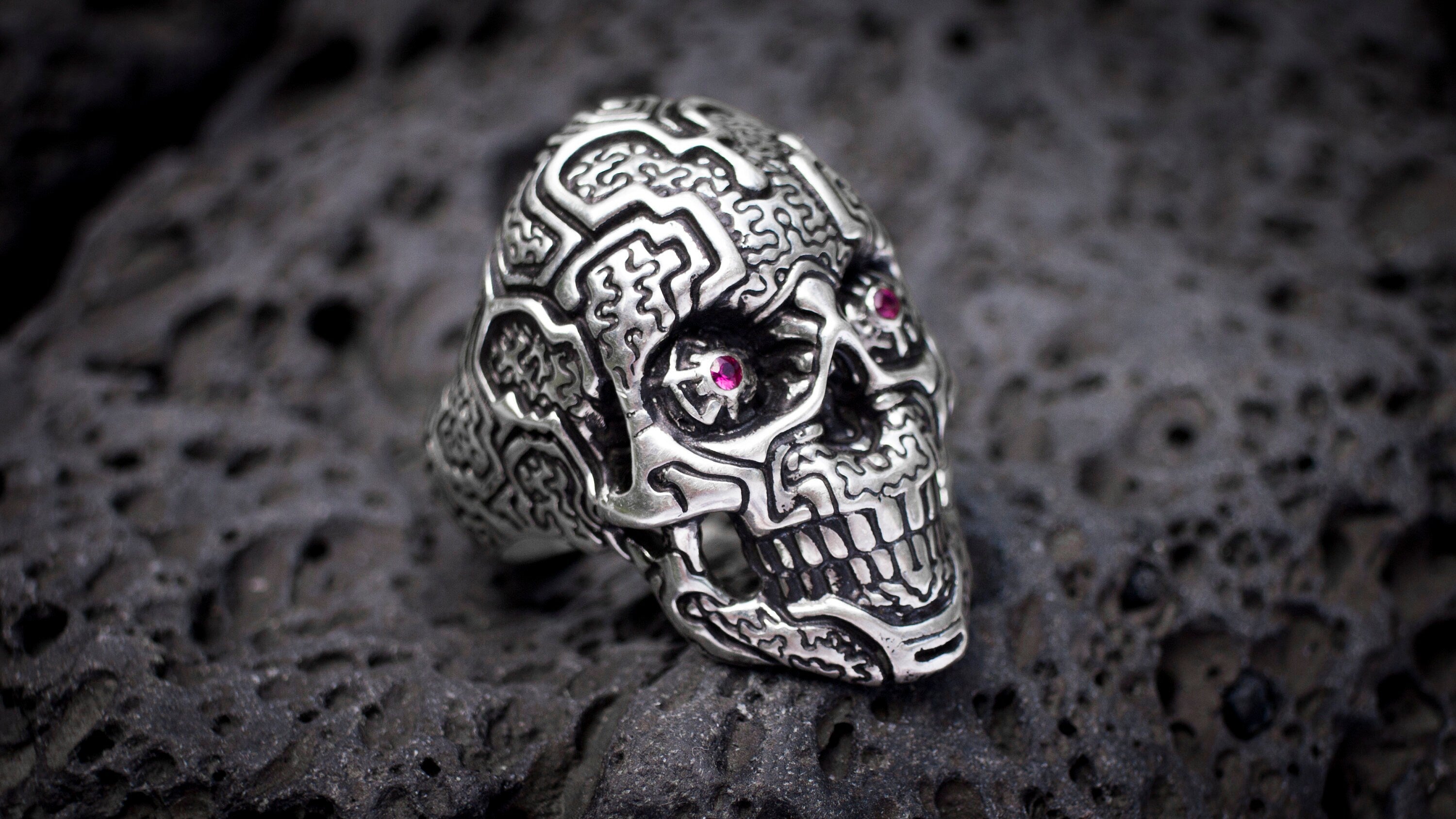 Skull Ring 'Shipibo'