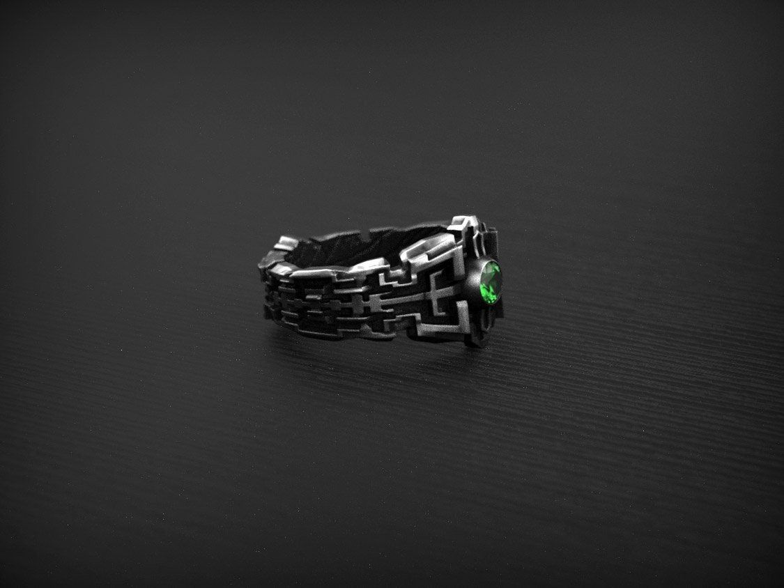 Geek Engagement Ring for Men