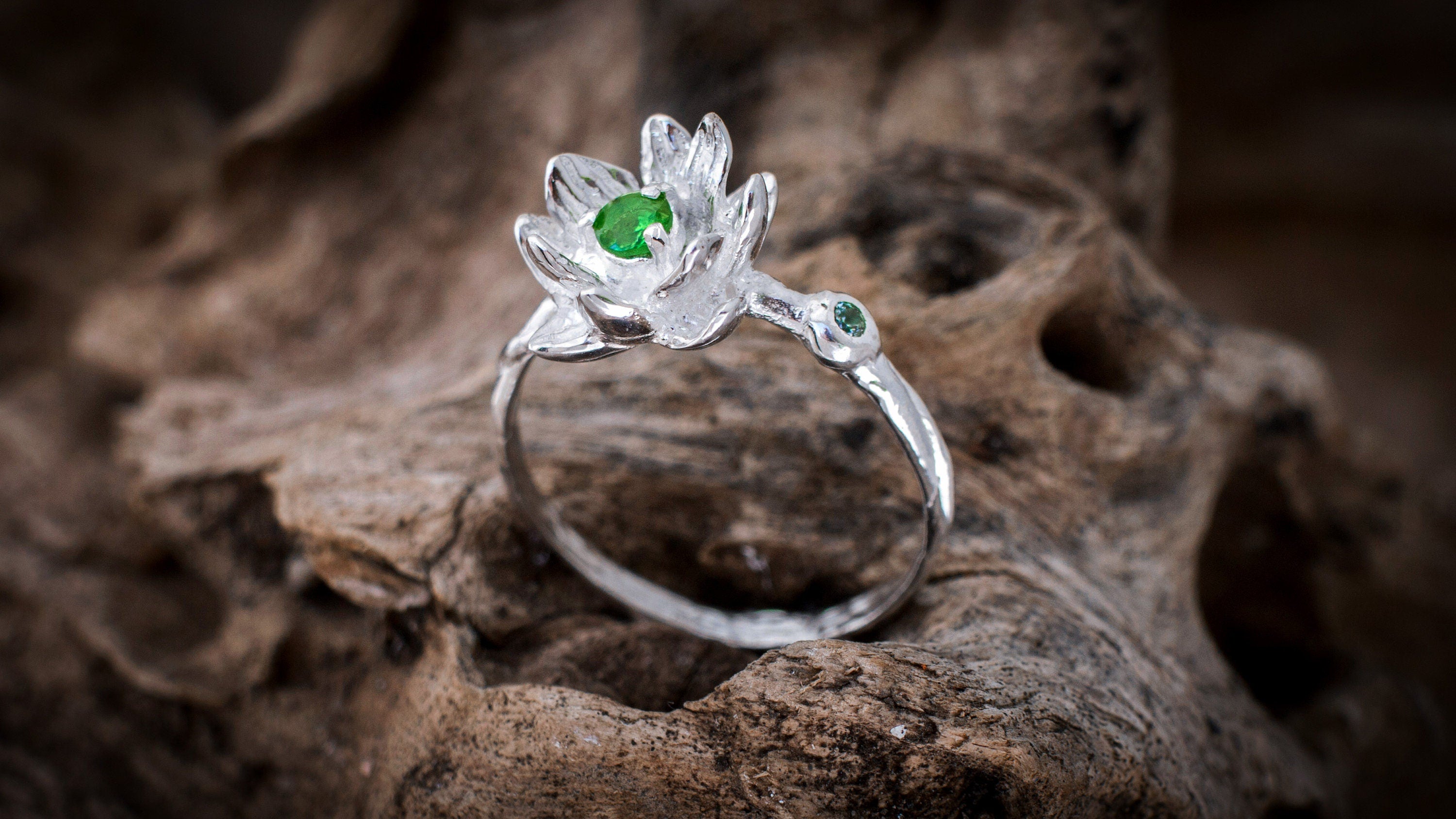 Lotus Flower Ring 'Blooming Lotus'