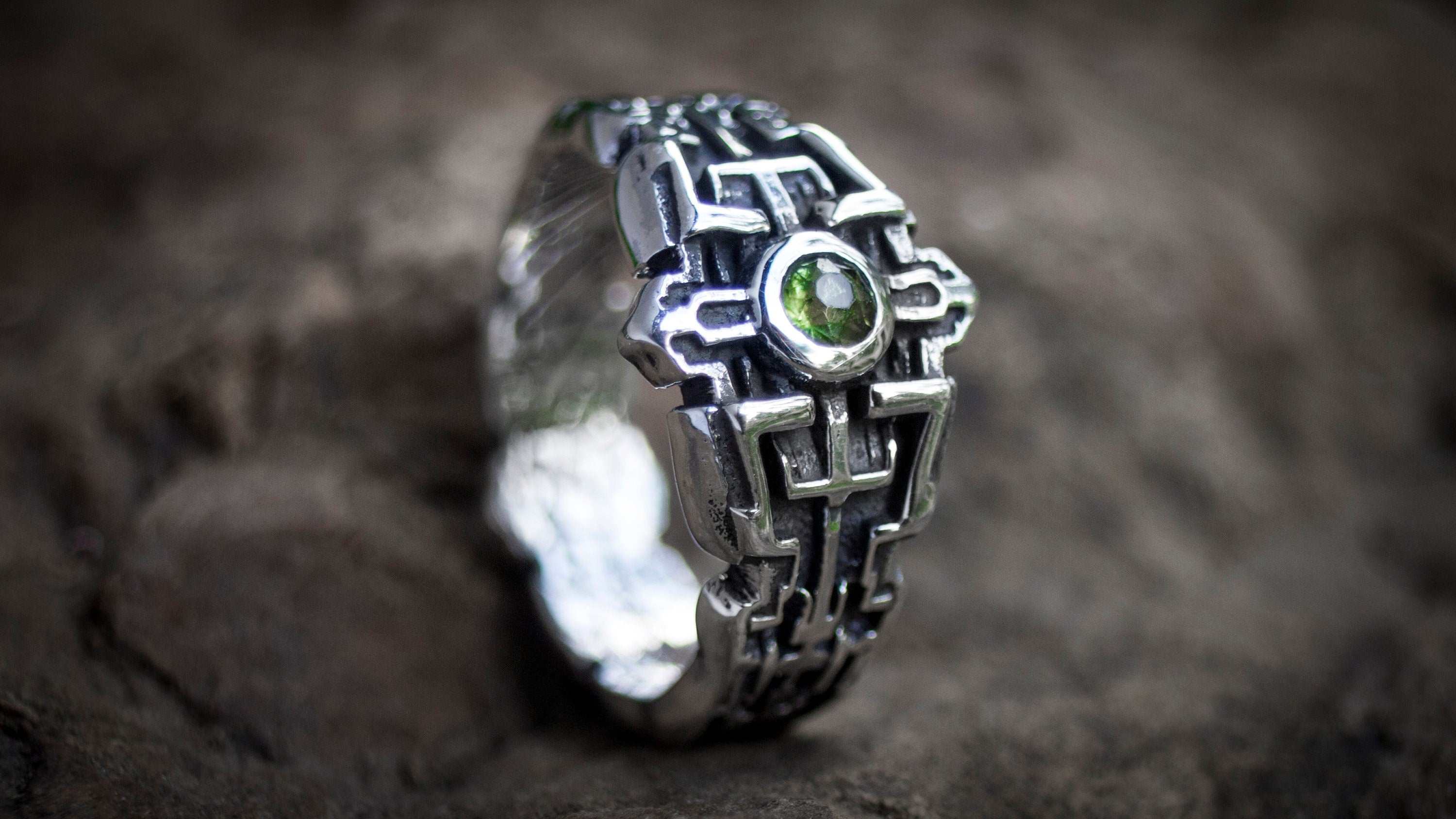 Geek Engagement Ring for Men