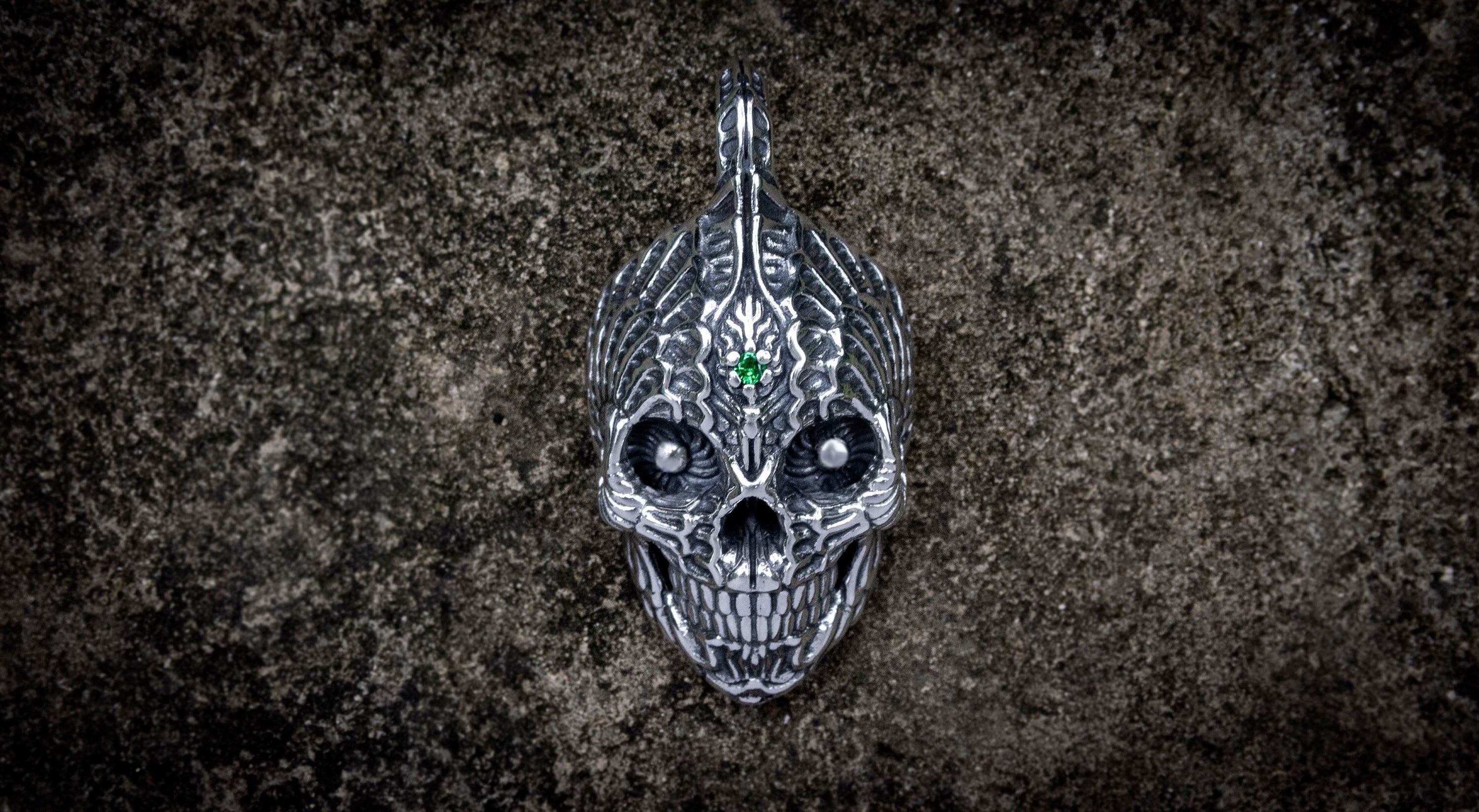 Sugar Skull Pendant