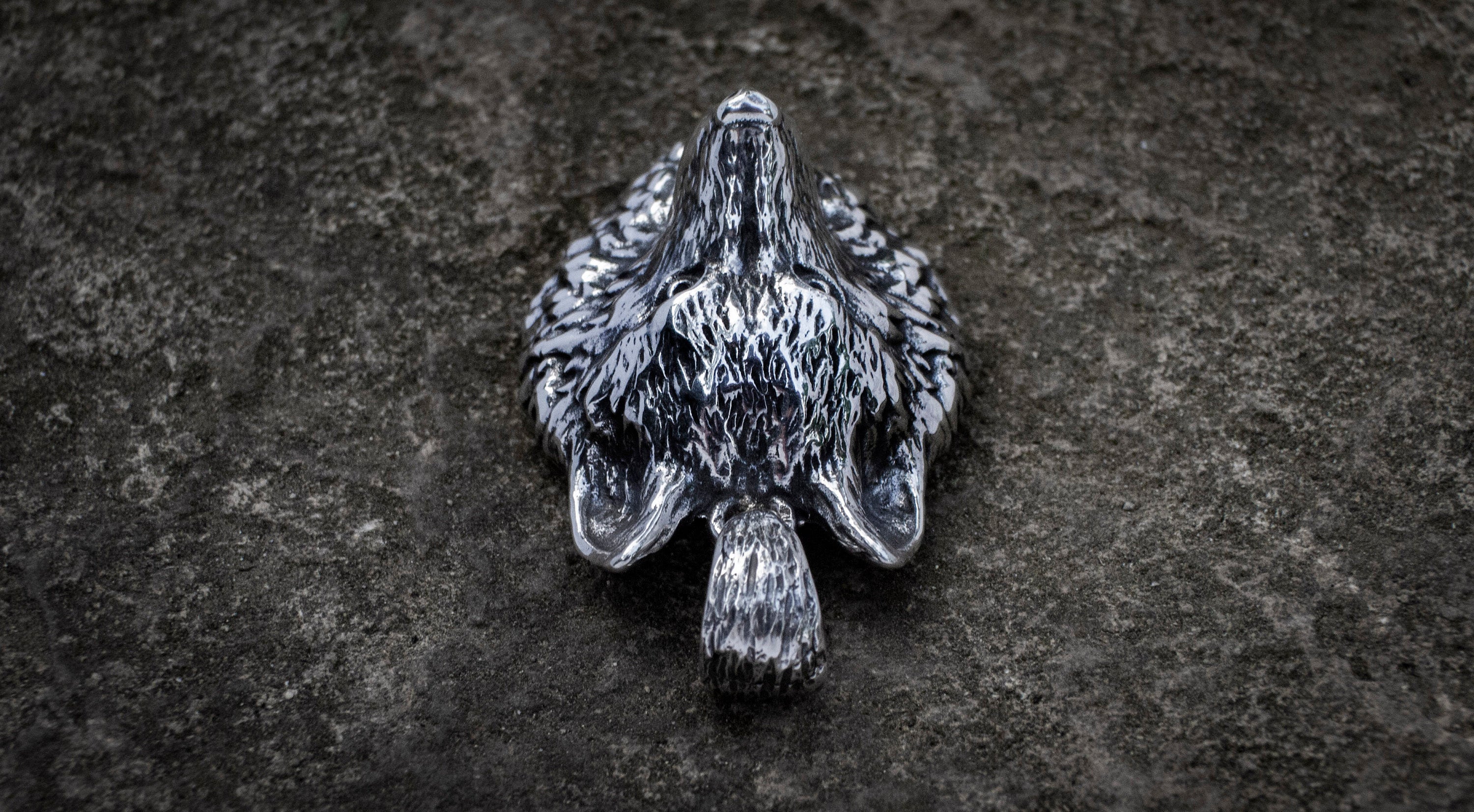 Wolf Head Pendant