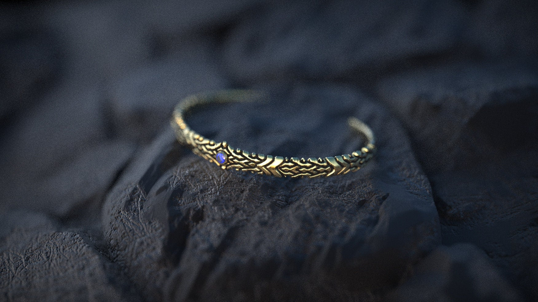 Gold Cuff Bracelet