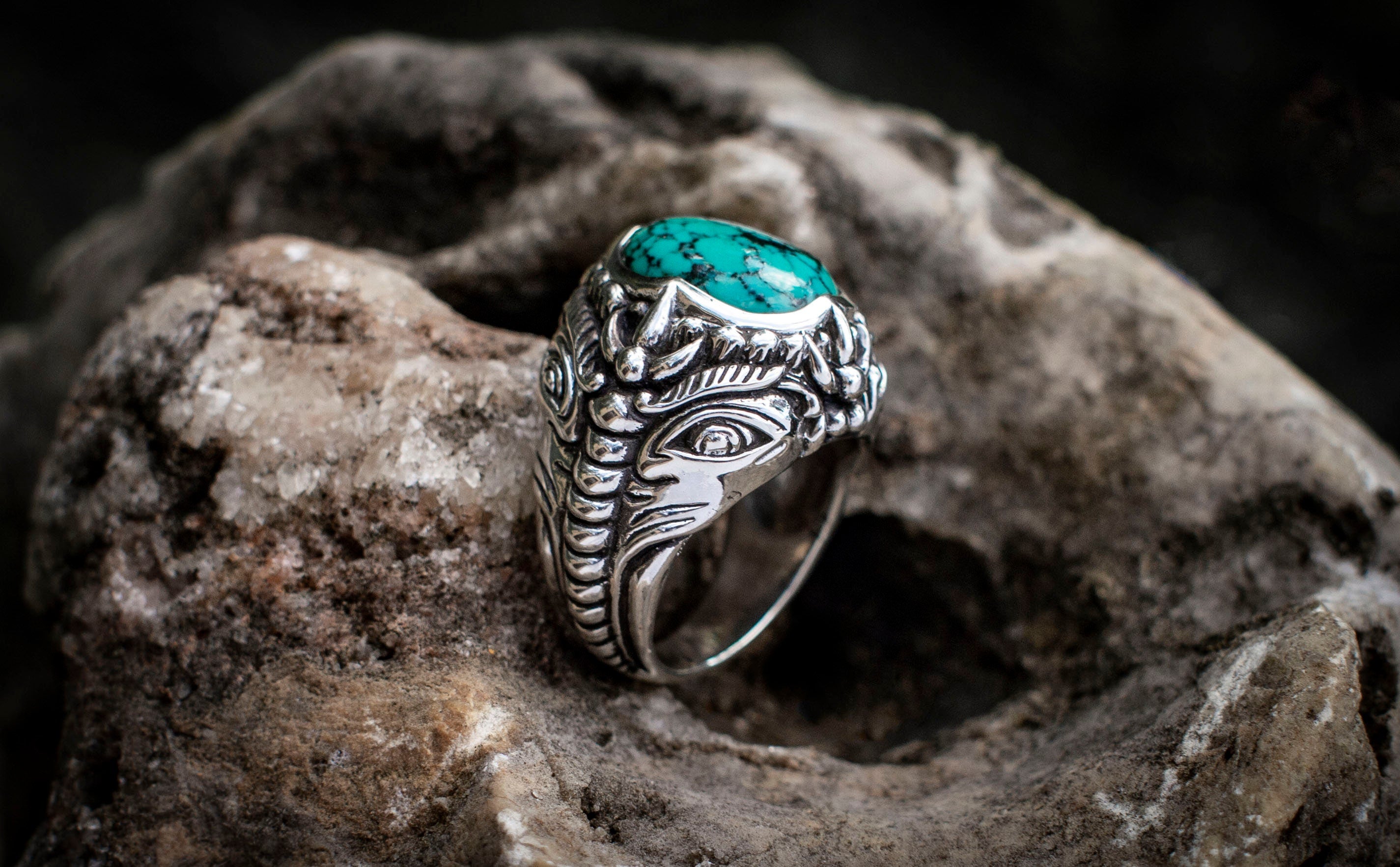 Silver Elephant Ring 'Ganesha'