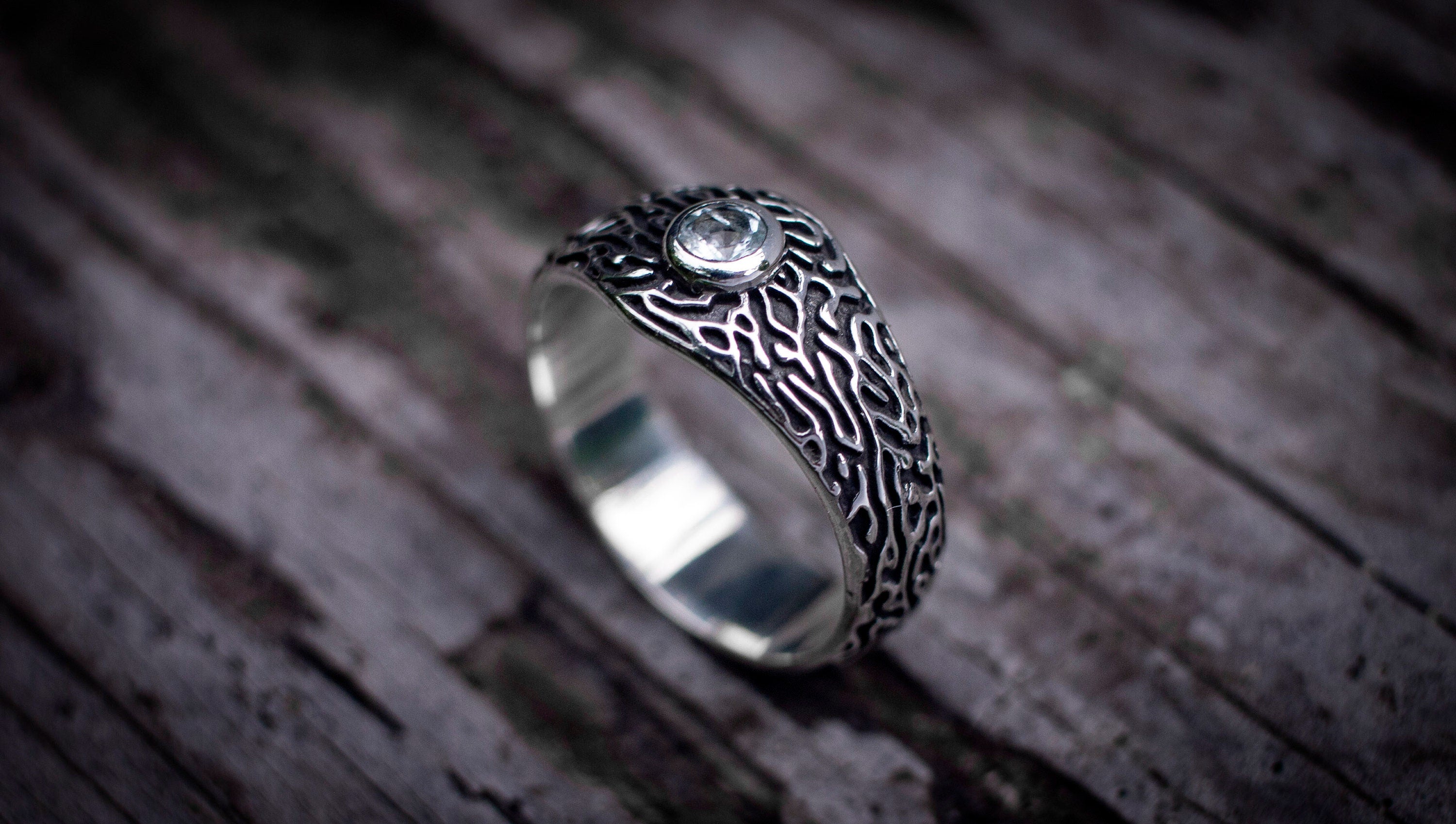 Aquamarine Engagement Ring 'Favia'