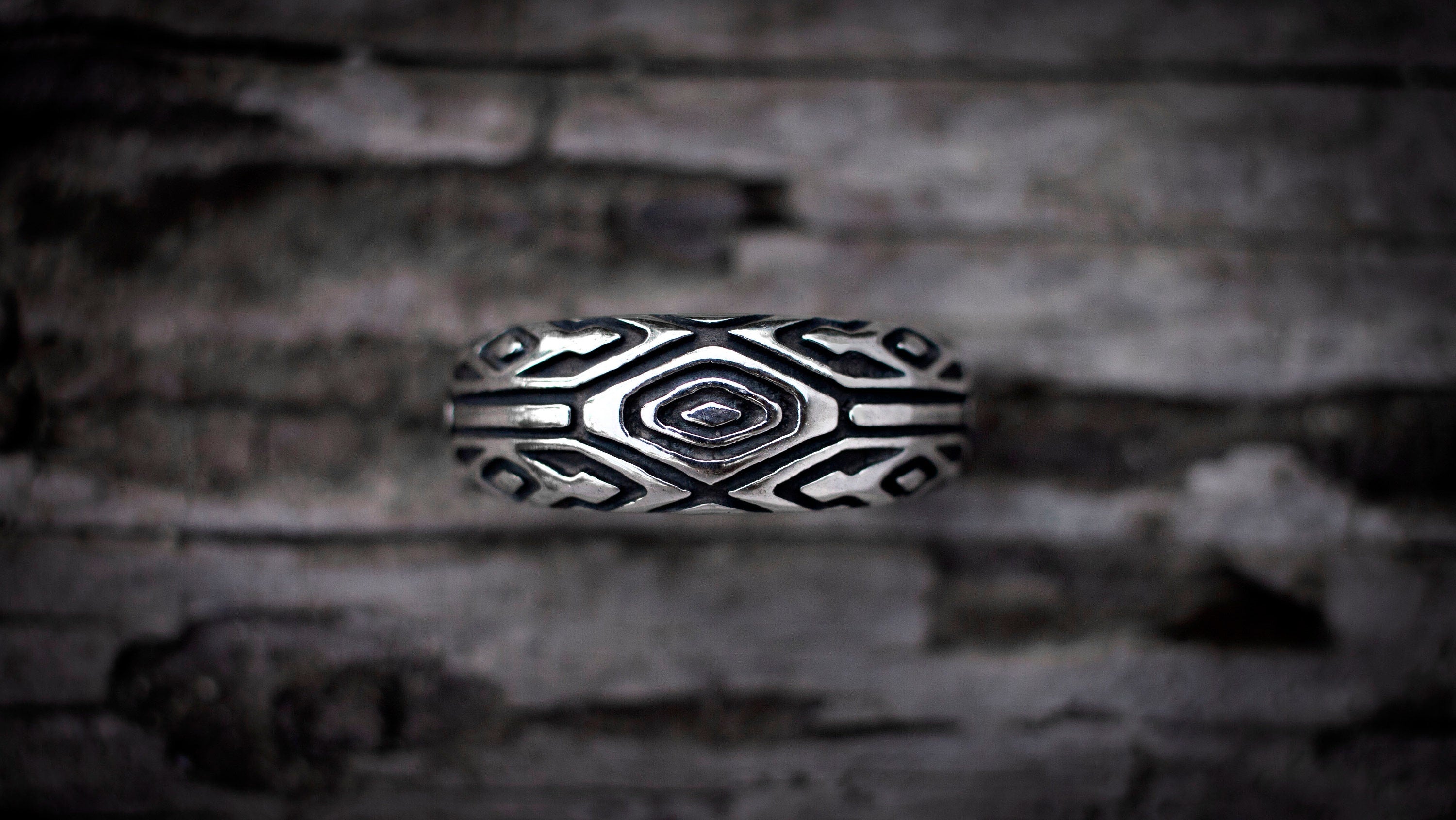 Geometric stud earrings