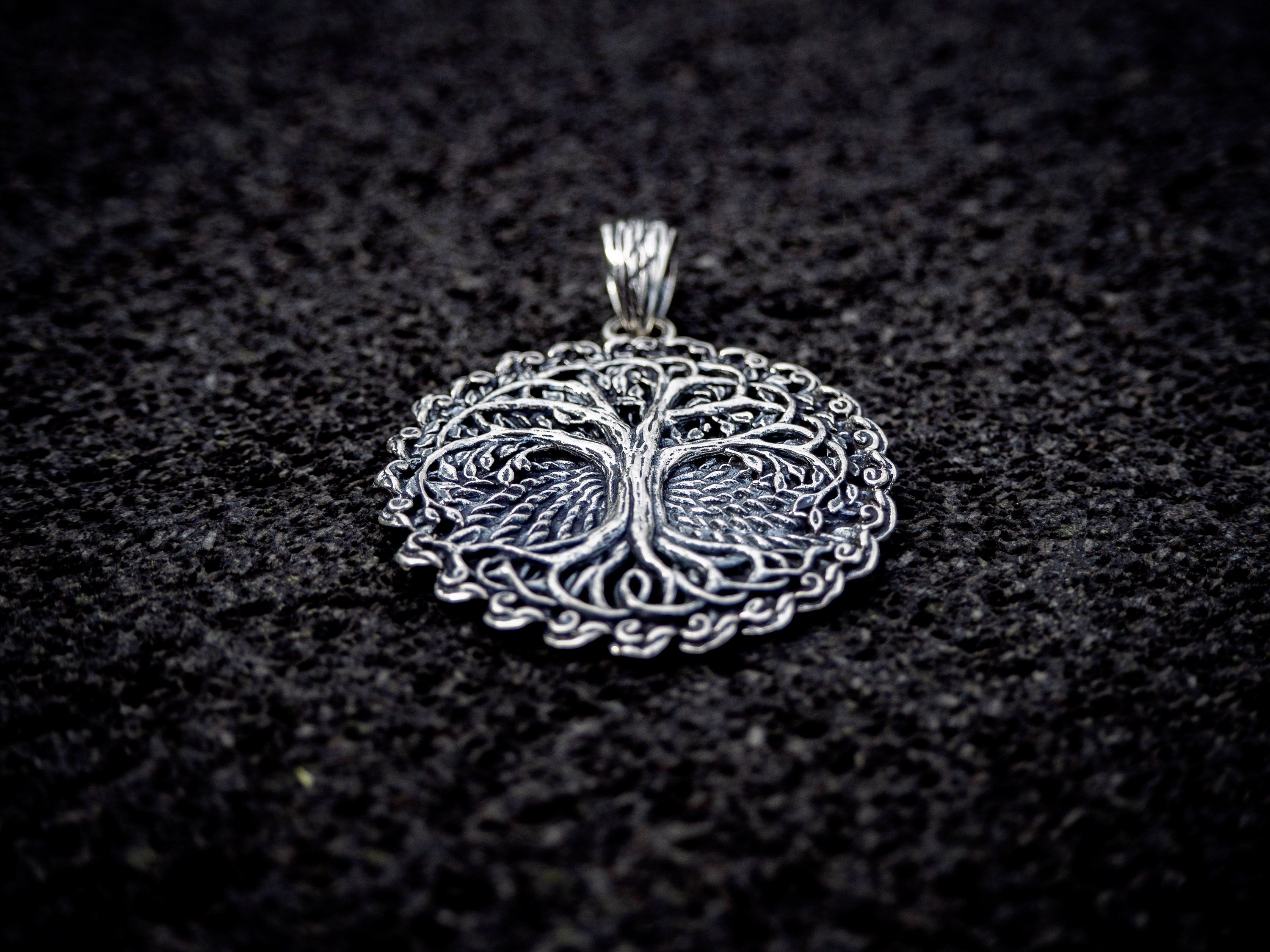 Silver Yggdrasil Necklace