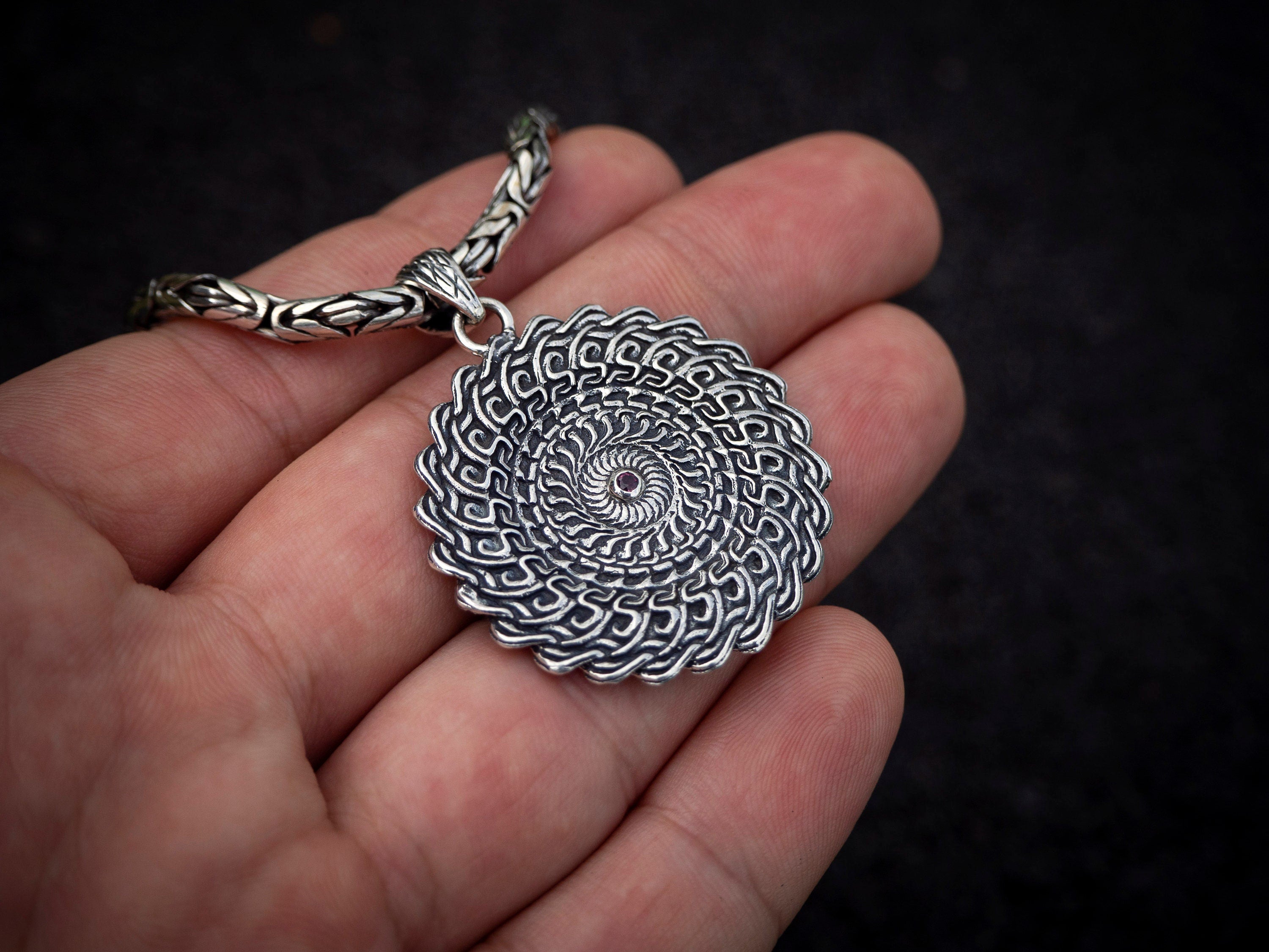 Silver Yggdrasil Necklace
