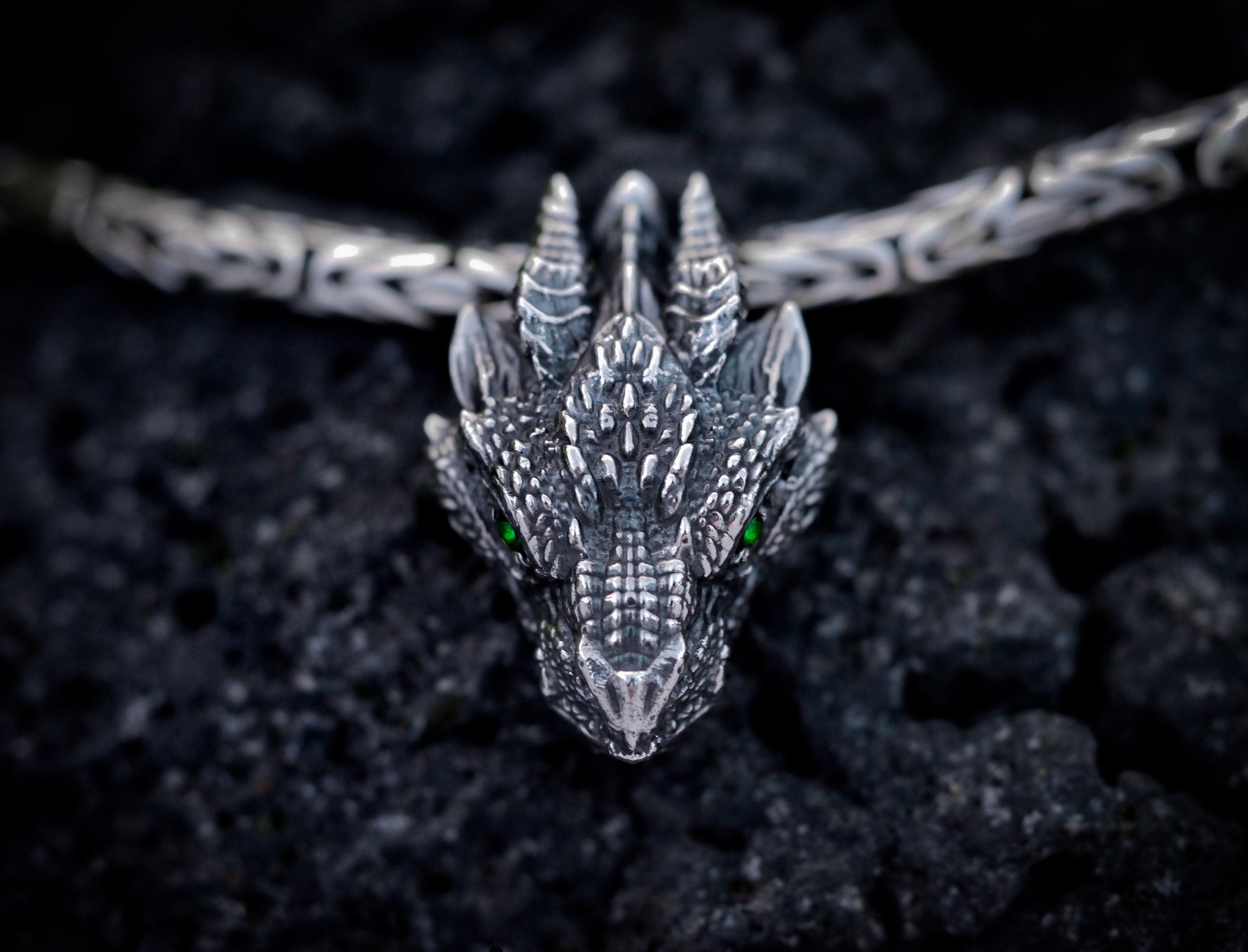 Handmade Dragon Pendant