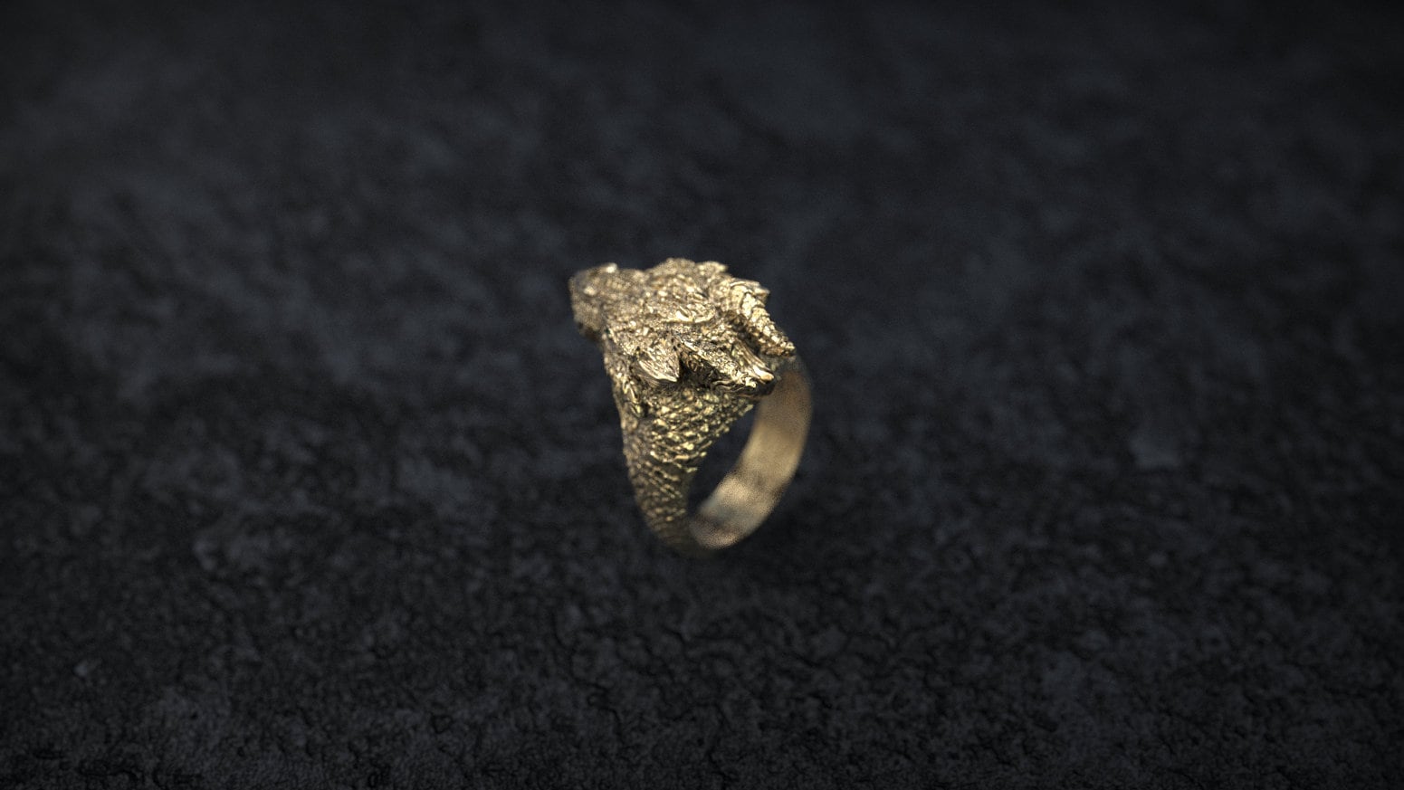 Gold Dragon Ring