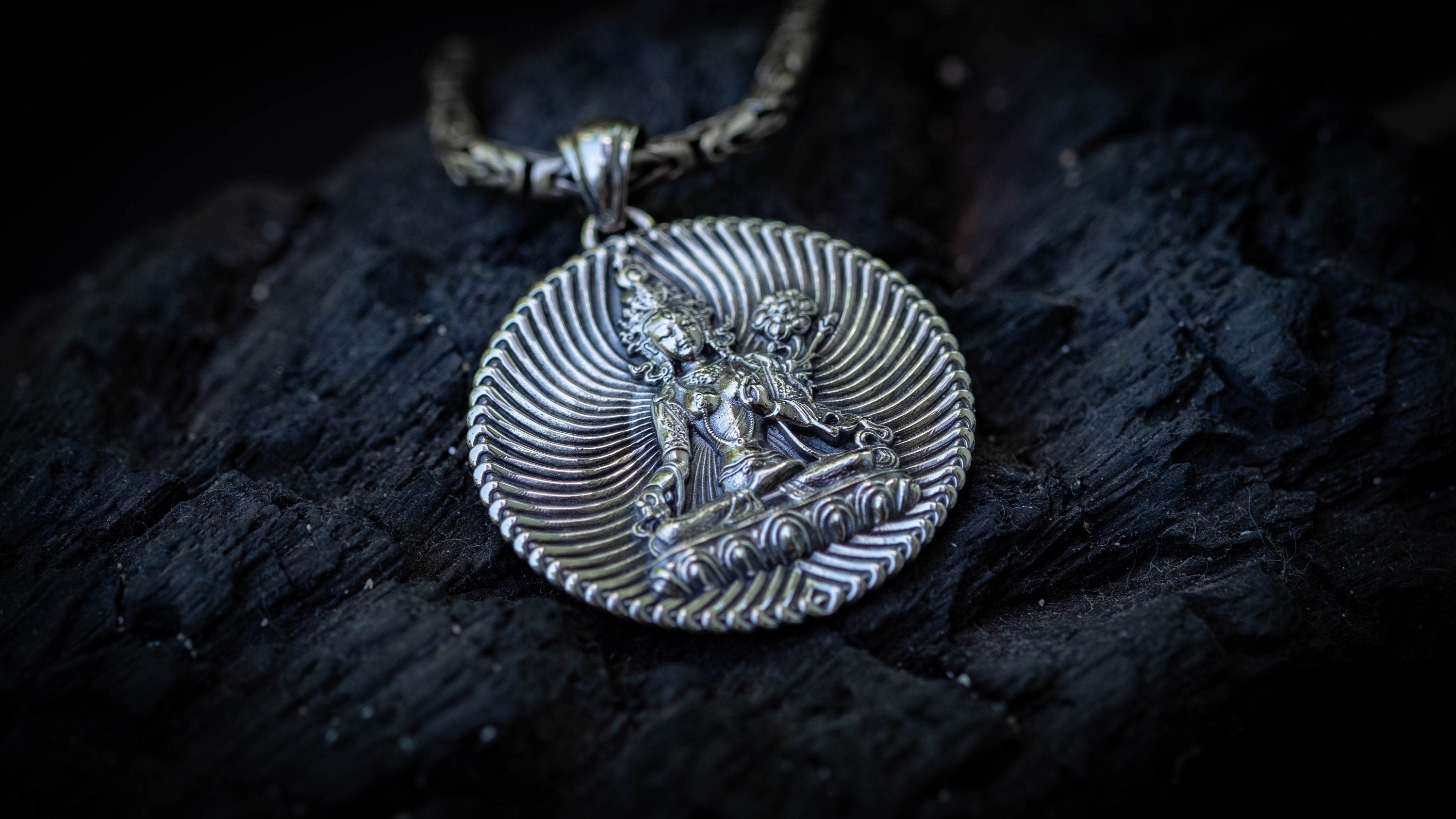 White Tara Pendant