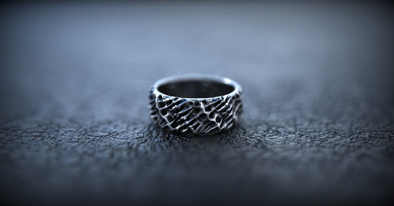 Gothic Engagement Ring