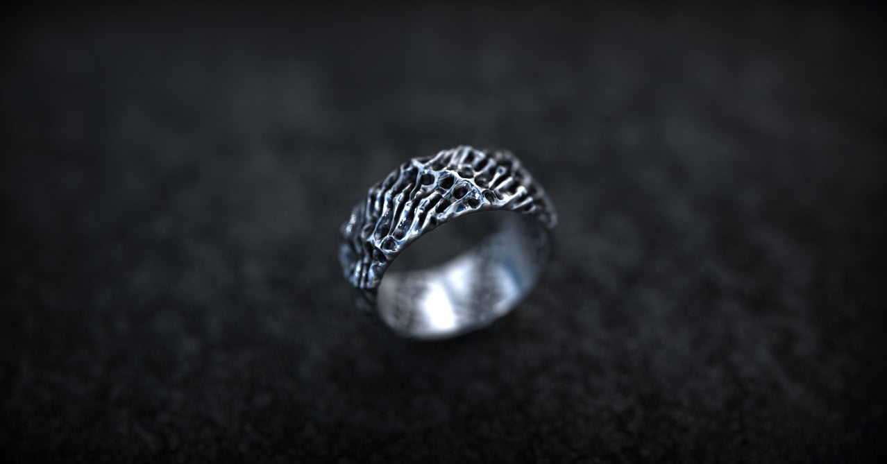 Gothic Engagement Ring