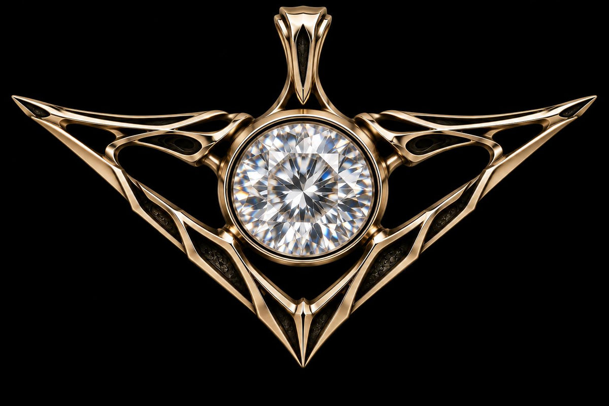 Custom Order - 10K Yellow Gold Pendant for Kingg