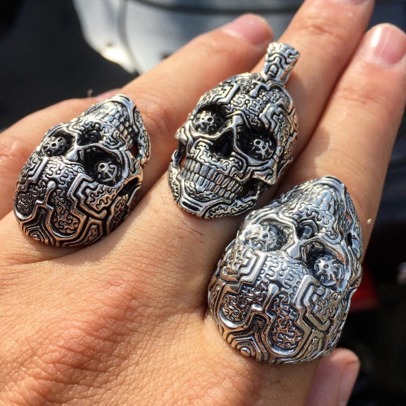 Skull Ring 'Shipibo'