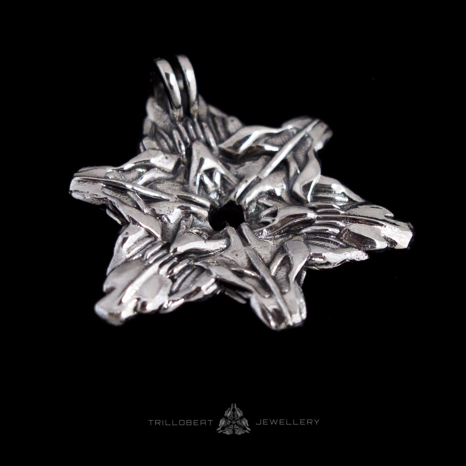 Sacred Geometry Merkaba Pendant 'Stargate'