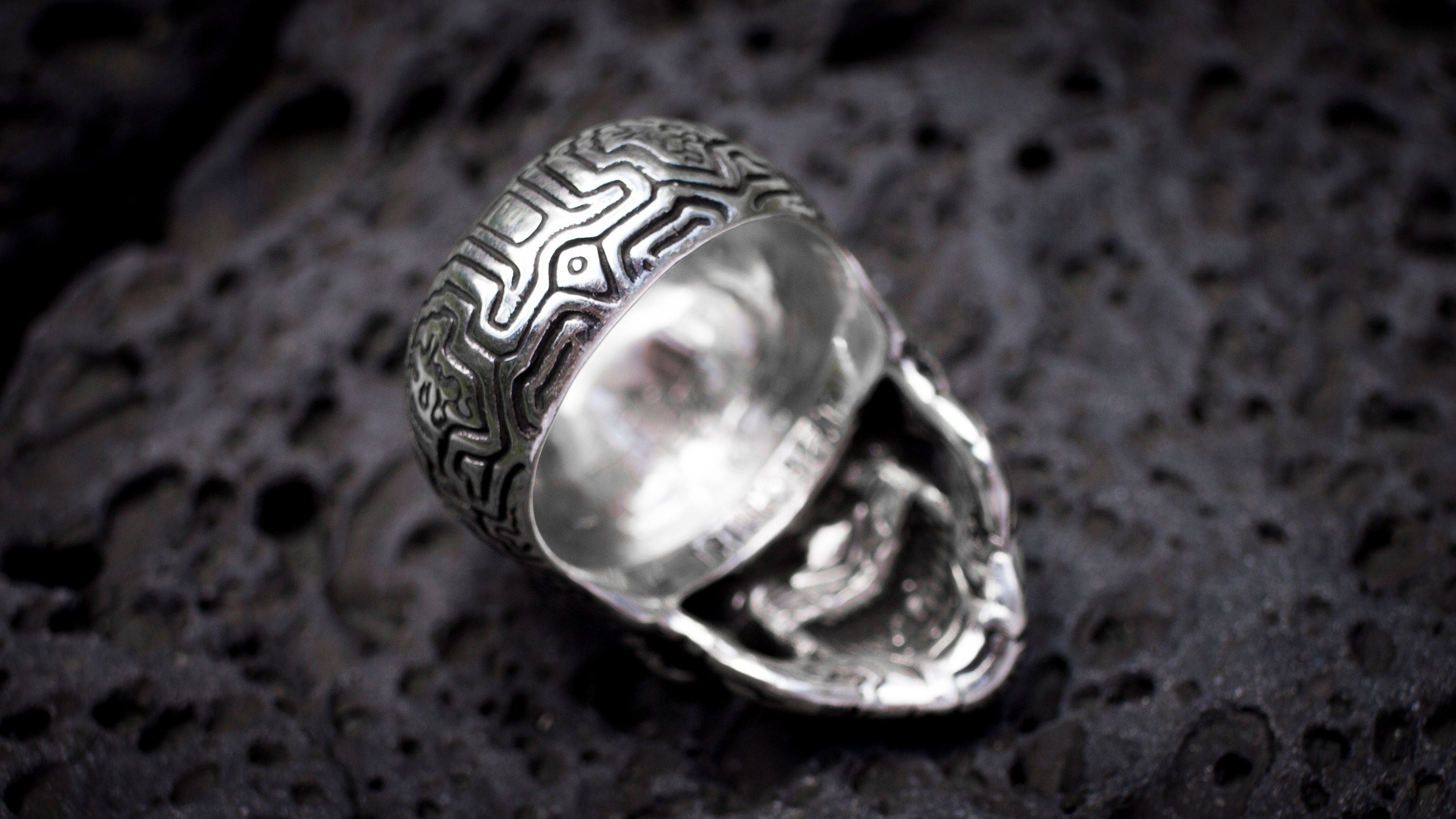 Skull Ring 'Shipibo'