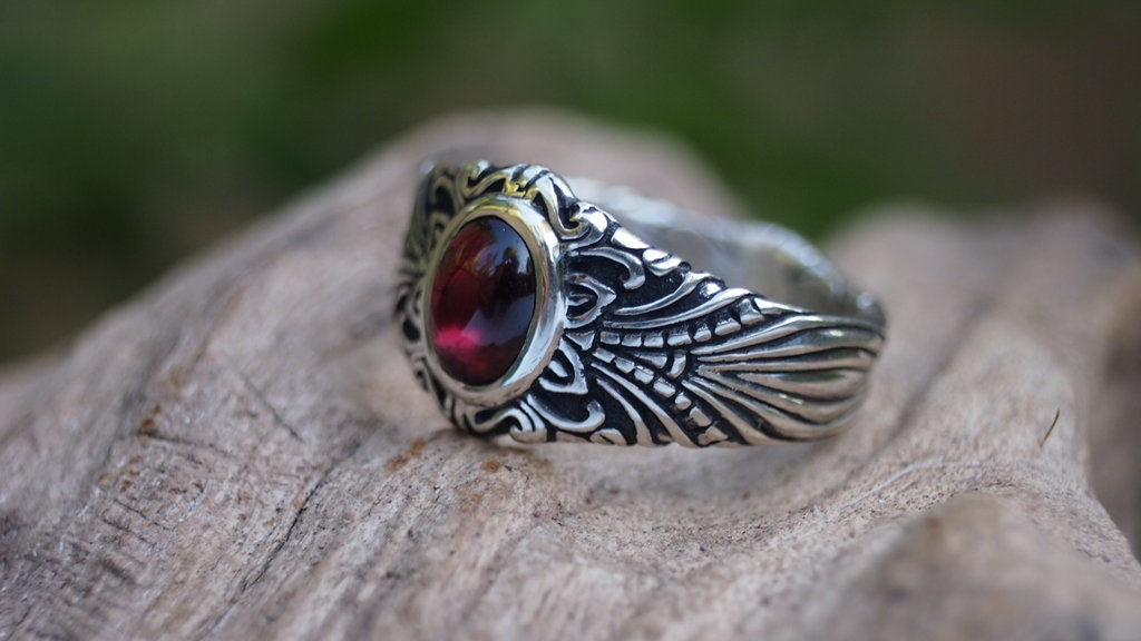 Victorian Ring 'Arta' | Victorian Jewelry | Medieval Ring | Medieval Jewelry | Gothic Ring | Medieval Stone Ring