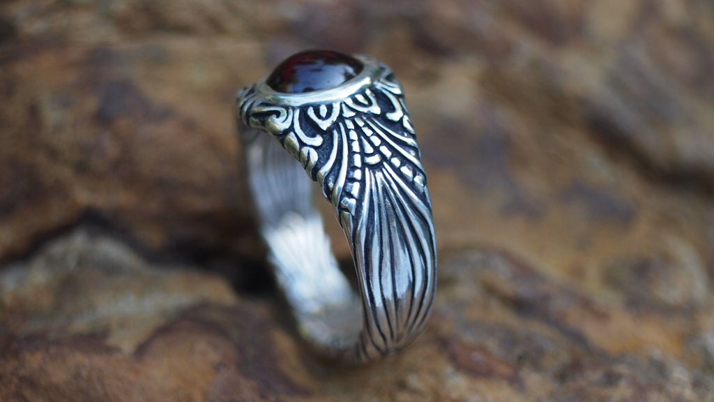 Victorian Ring 'Arta' | Victorian Jewelry | Medieval Ring | Medieval Jewelry | Gothic Ring | Medieval Stone Ring