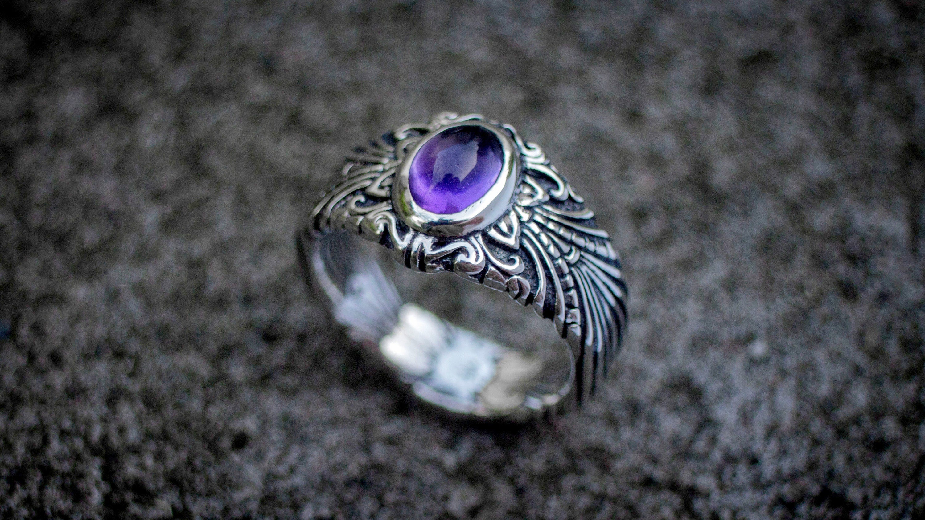 Victorian Ring 'Arta' | Victorian Jewelry | Medieval Ring | Medieval Jewelry | Gothic Ring | Medieval Stone Ring