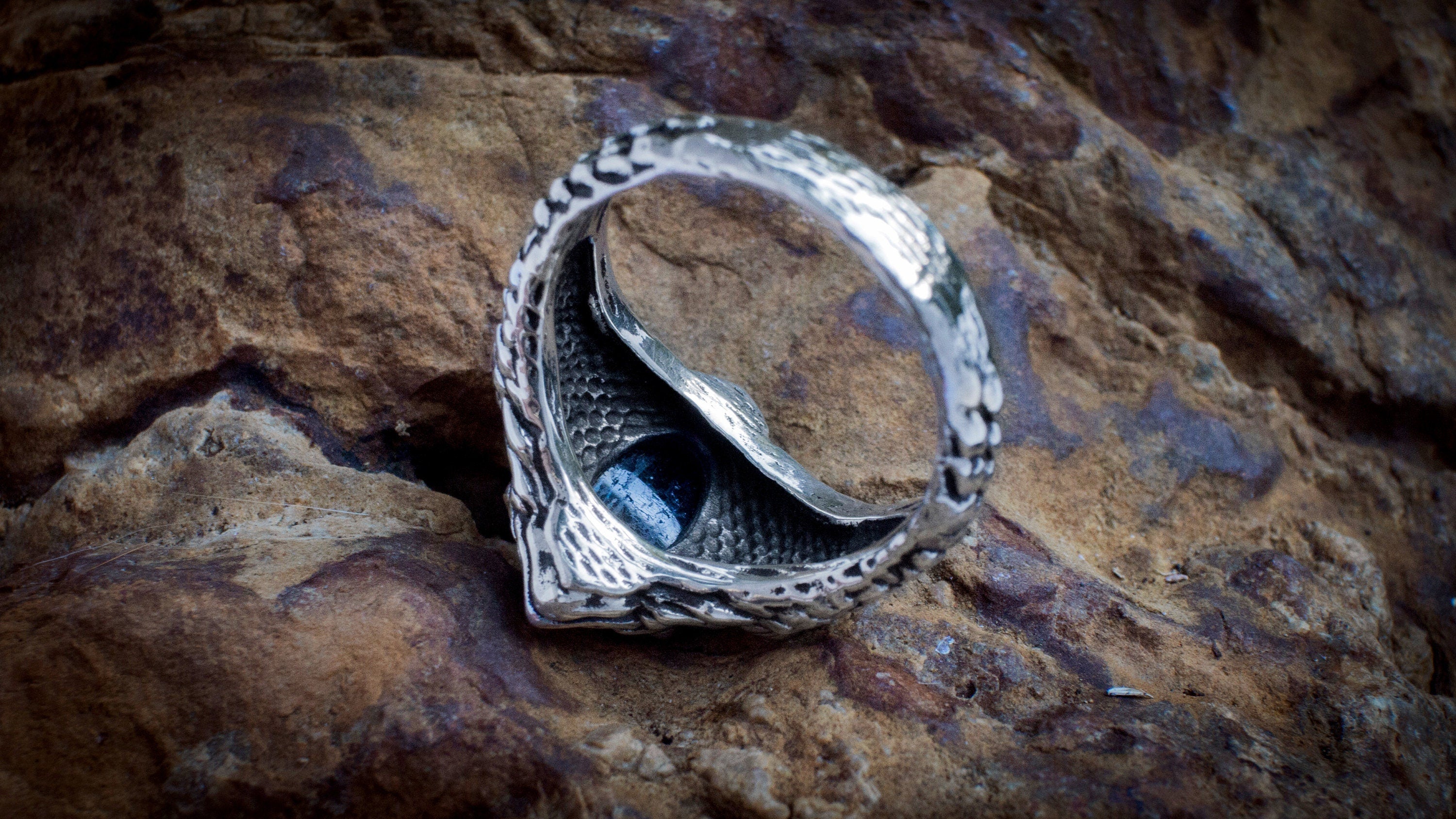 Dragon ring 'Dragon Claw' | Dragon Claw ring | Dragon Jewelry | Scales ring | Cool Mens Rings