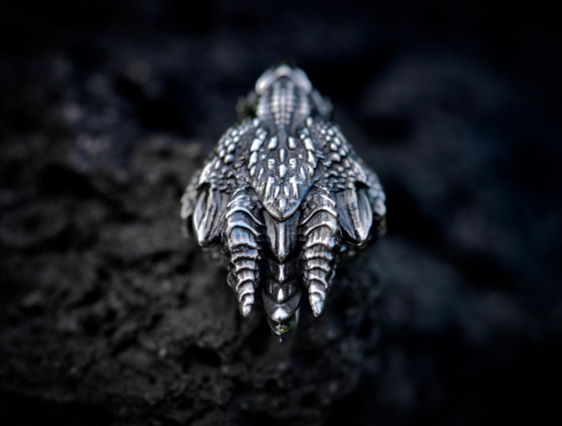 Silver Dragon Necklace