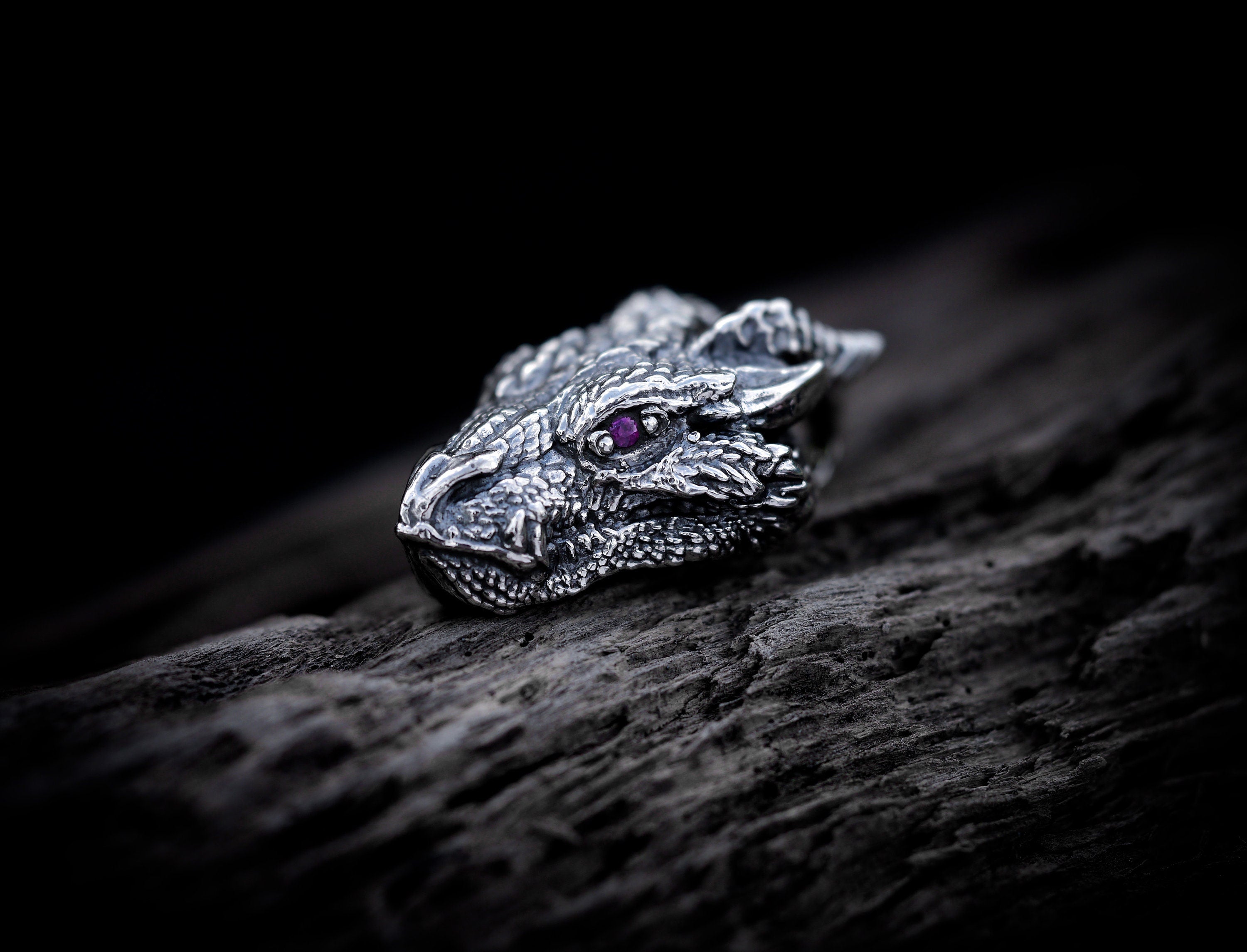 Silver Dragon Necklace