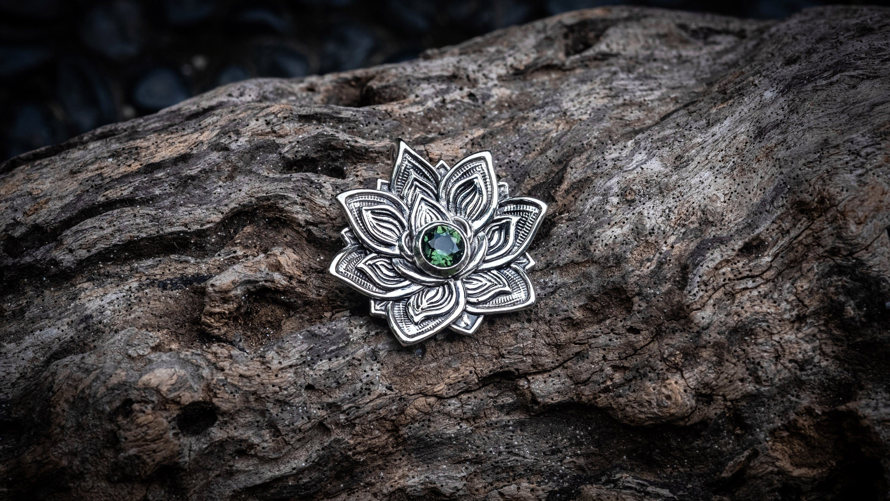 Lotus Flower Pendant