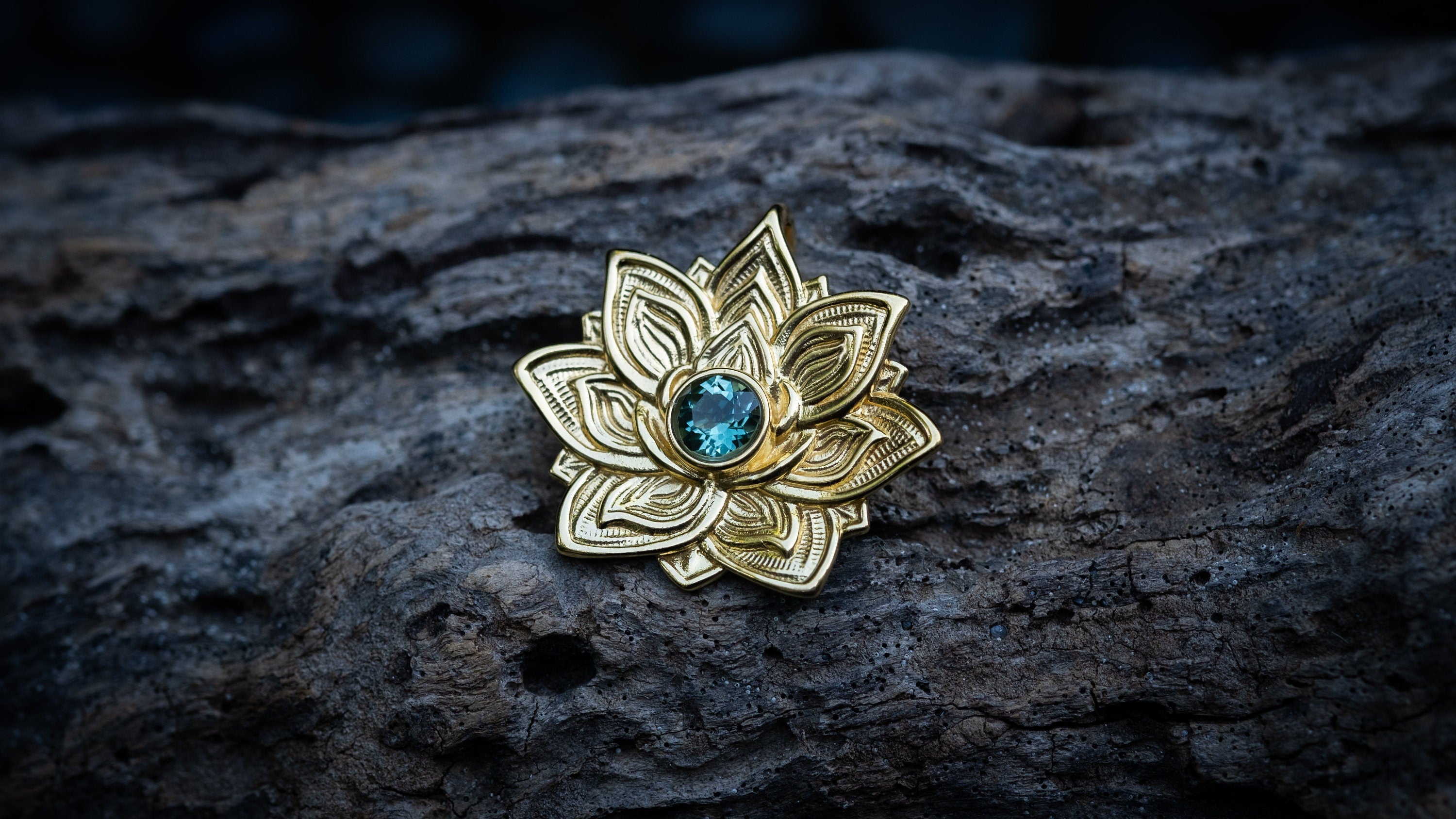 Lotus Flower Pendant