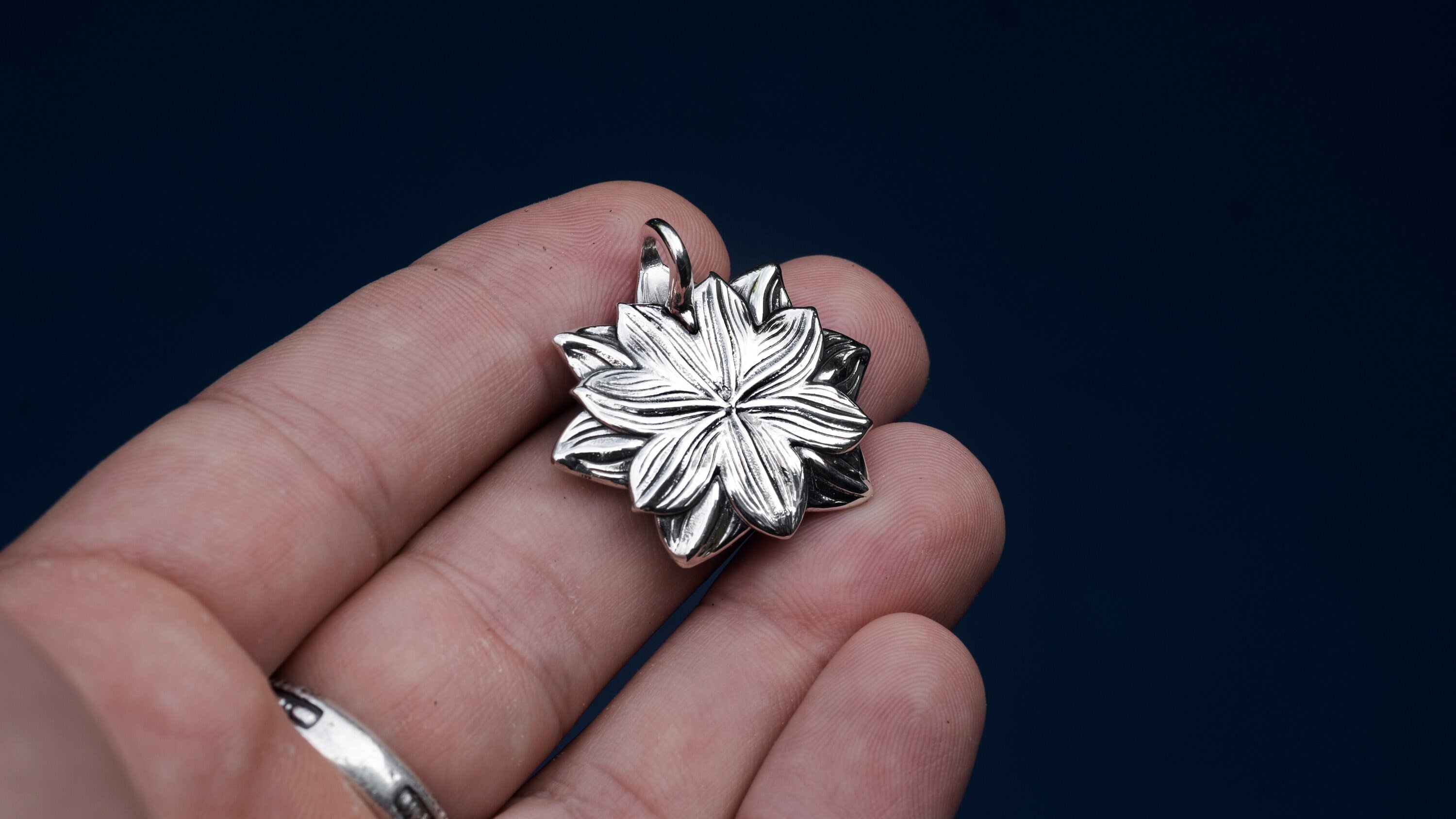 Lotus Flower Pendant