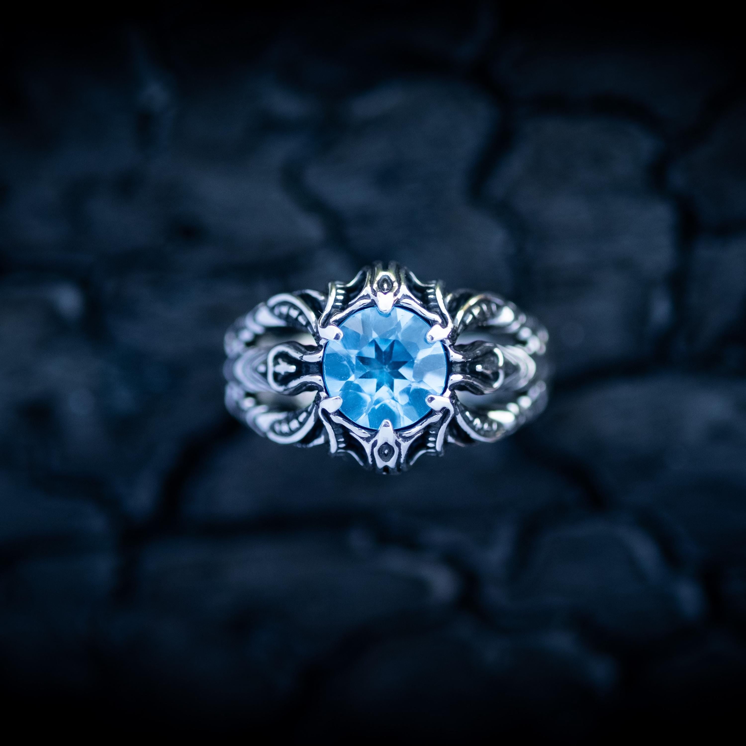 Fantasy Engagement Ring | Fairy Wedding Ring | Fantasy Jewelry | Elven Ring