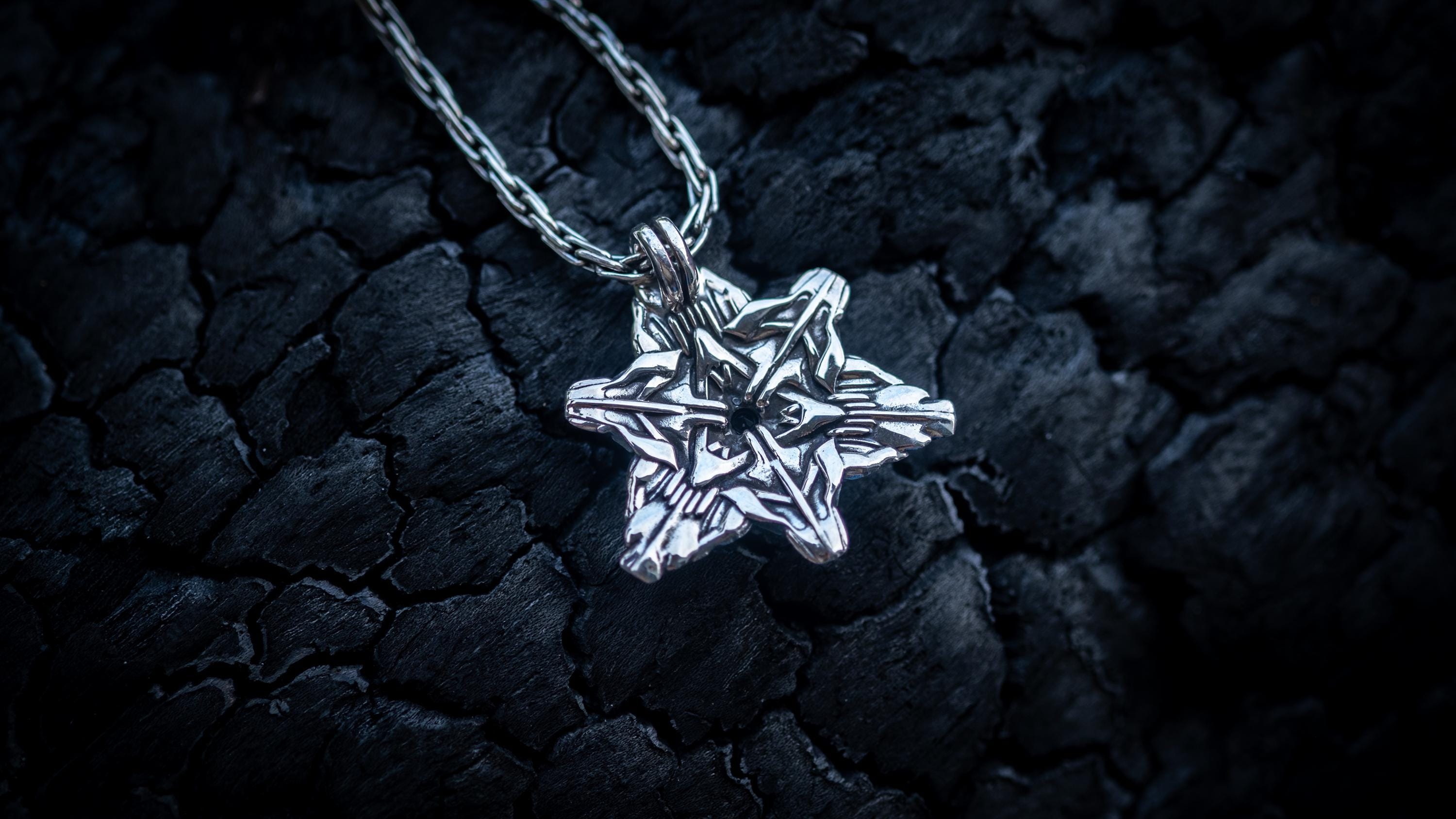 Sacred Geometry Merkaba Pendant 'Stargate'